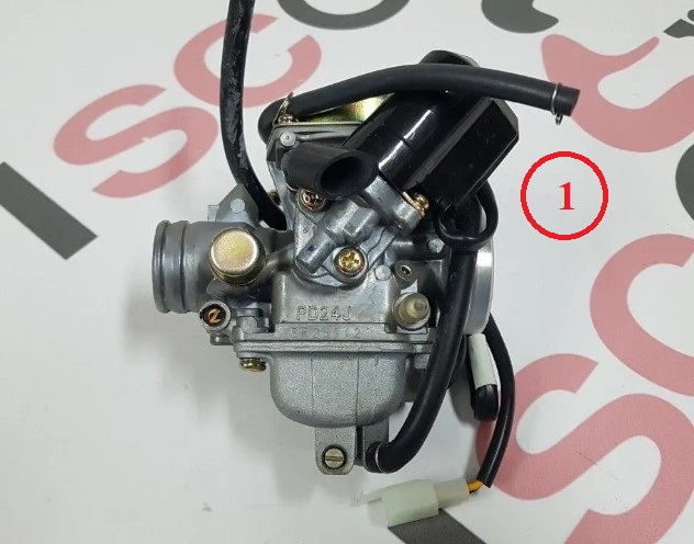 Карбюратор  PD24J  152-157QMJ вакуумный Longjia 125 / Regulmoto Grido