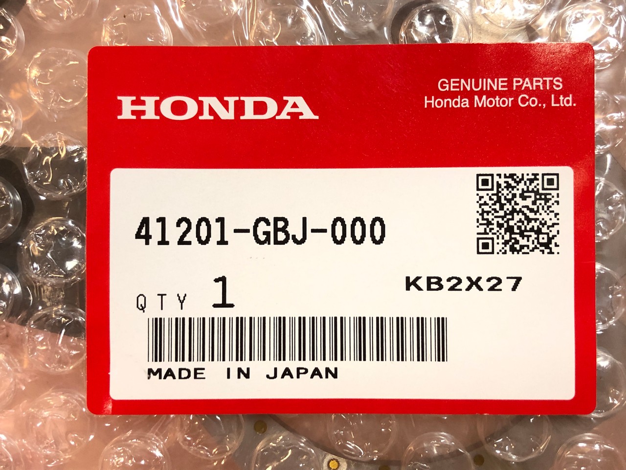 Звезда ведомая (40T) Honda Super Cub 50 AA01 (41201-GBJ-000) оригинал