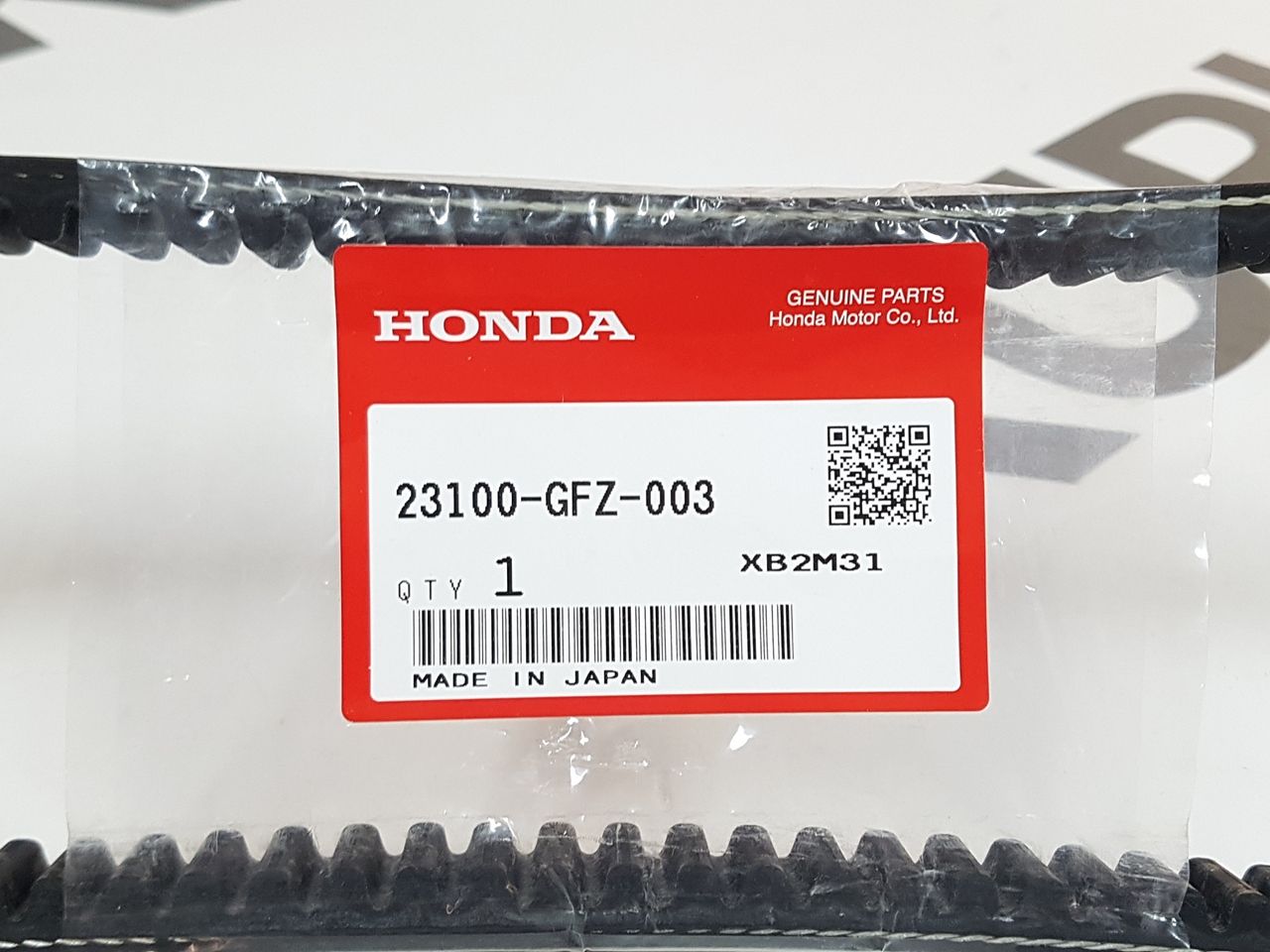 Ремень вариатора (18,5х670) Honda Gyro Canopy TA03 / Gyro X TD02 (23100-GFZ-003) оригинал