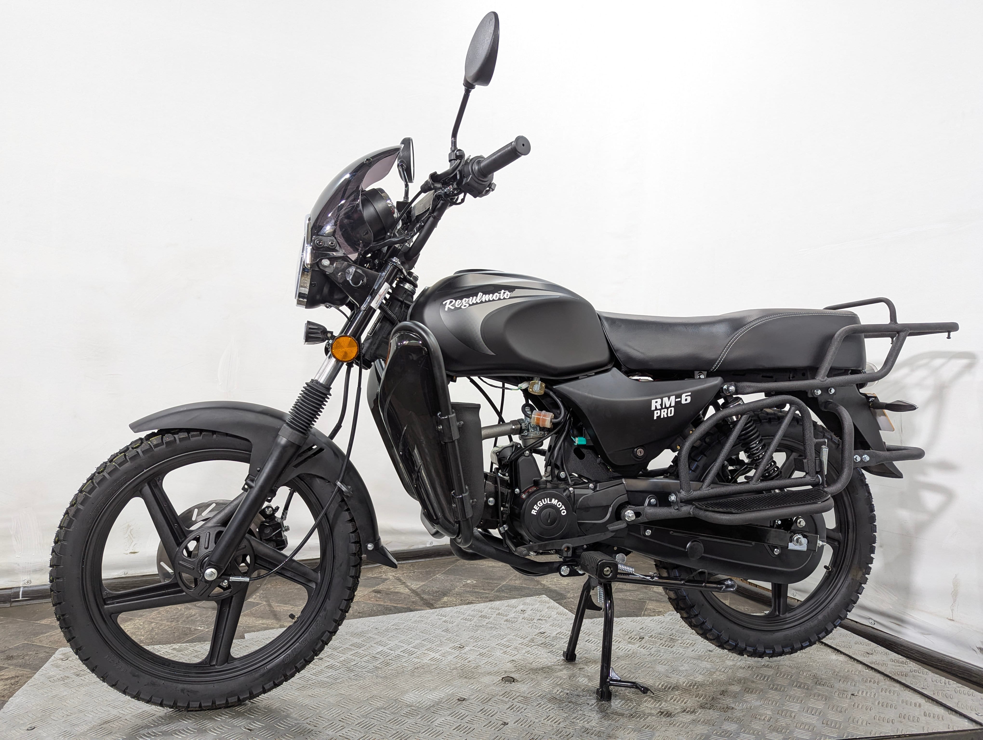 Мопед Regulmoto Alpha RM-6 PRO Черный Матовый  (арт. RM-6-black)