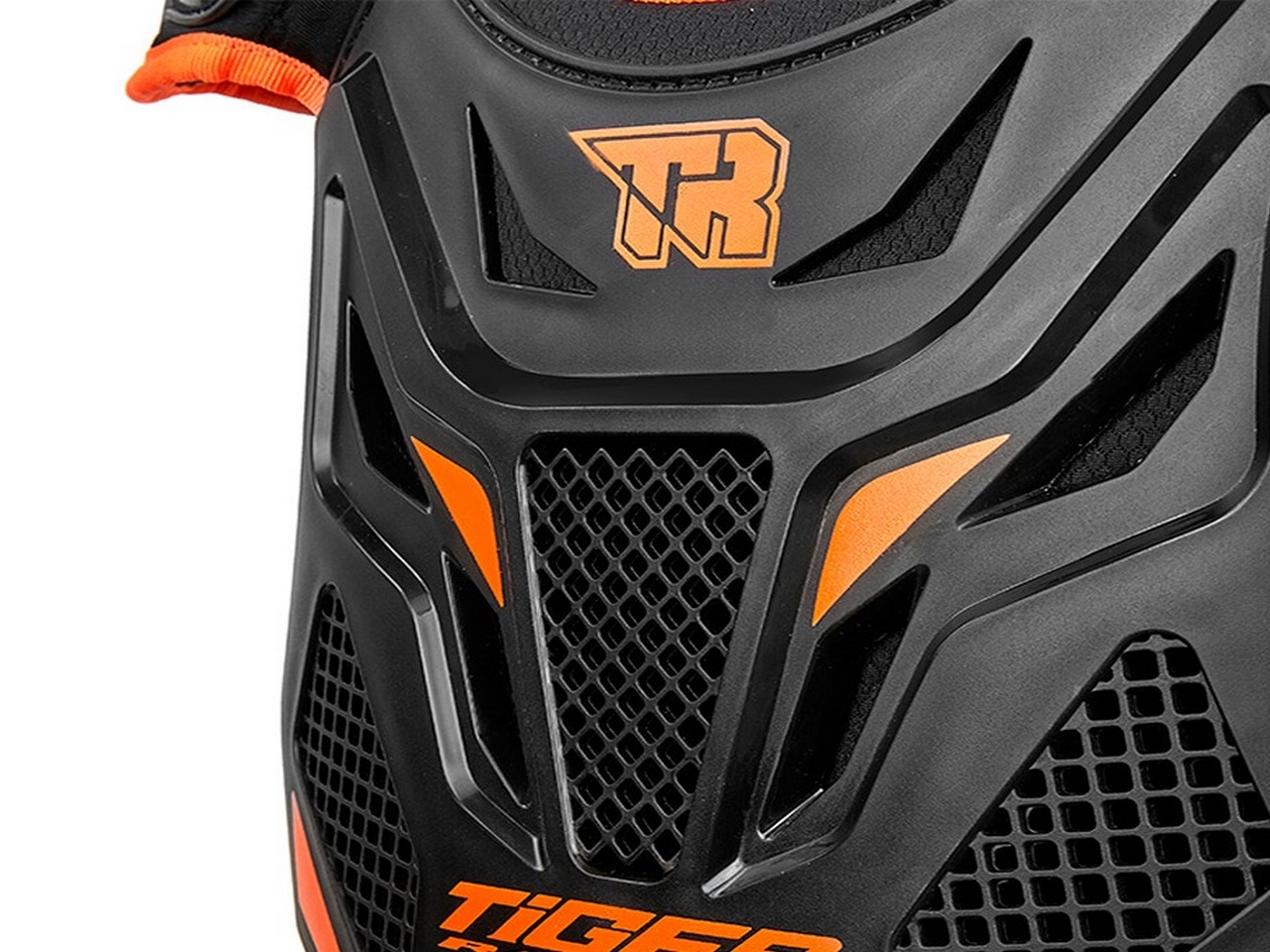 Защитный панцирь TIGER Y11 детский (черный/оранжевый, S, 149956-1)
