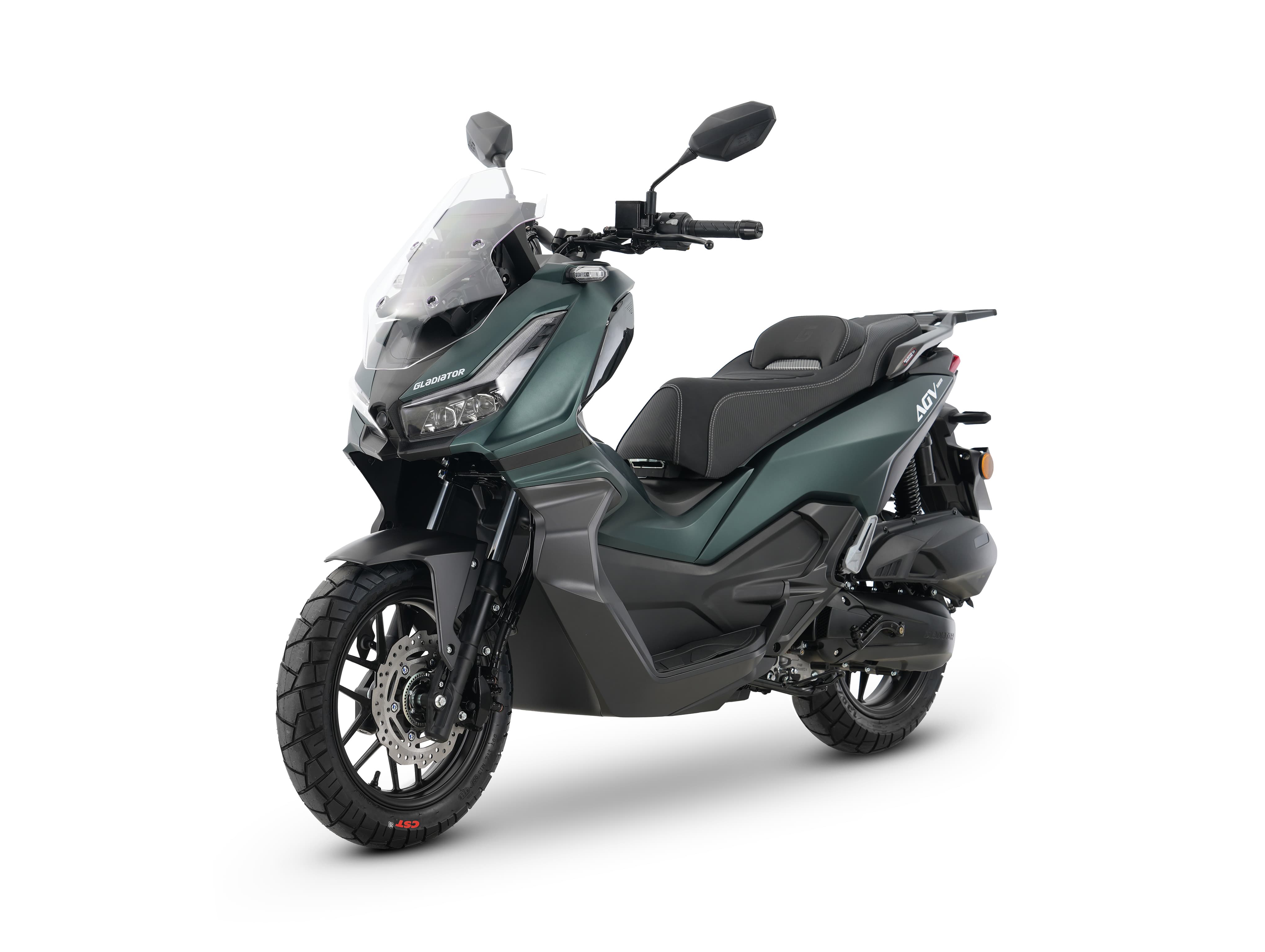 Скутер Gladiator AGV зеленый матовый