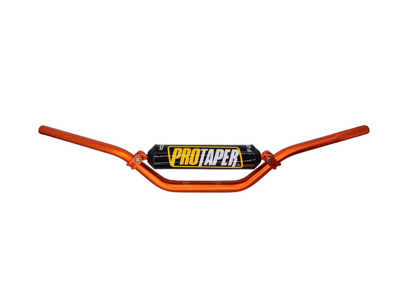 Руль алюминиевый 1-1/8 (28,6 мм) IGP ProTaper c перемычкой высокий (790x170 мм.) оранжевый, IGP-005-4