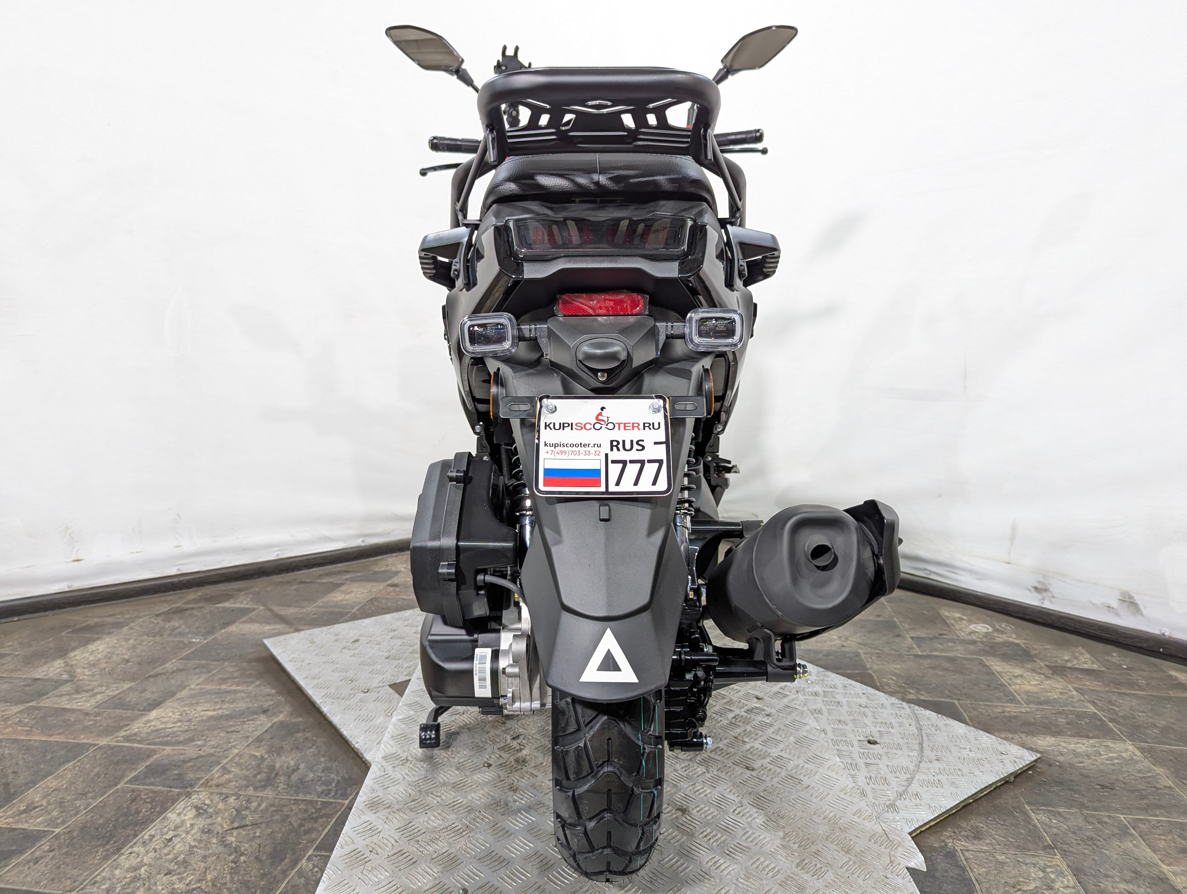 Скутер VMC (Vento) Smart-X (49/170cc) Чёрный глянцевый (арт. SmartX-BlackGloss)