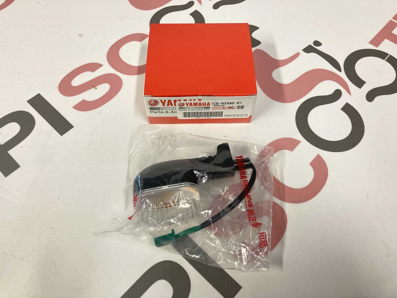 Поворотник (указатель поворота) задний правый Yamaha BWS SA44J (1CD-H3340-01) оригинал