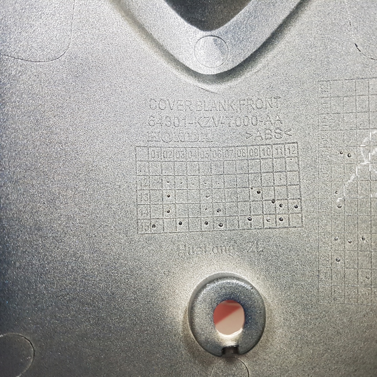 Передний обтекатель СИНИЙ Honda Super Cub 50  AA04, Super Cub 110 JA10  (64301-KZV-T00) Оригинал