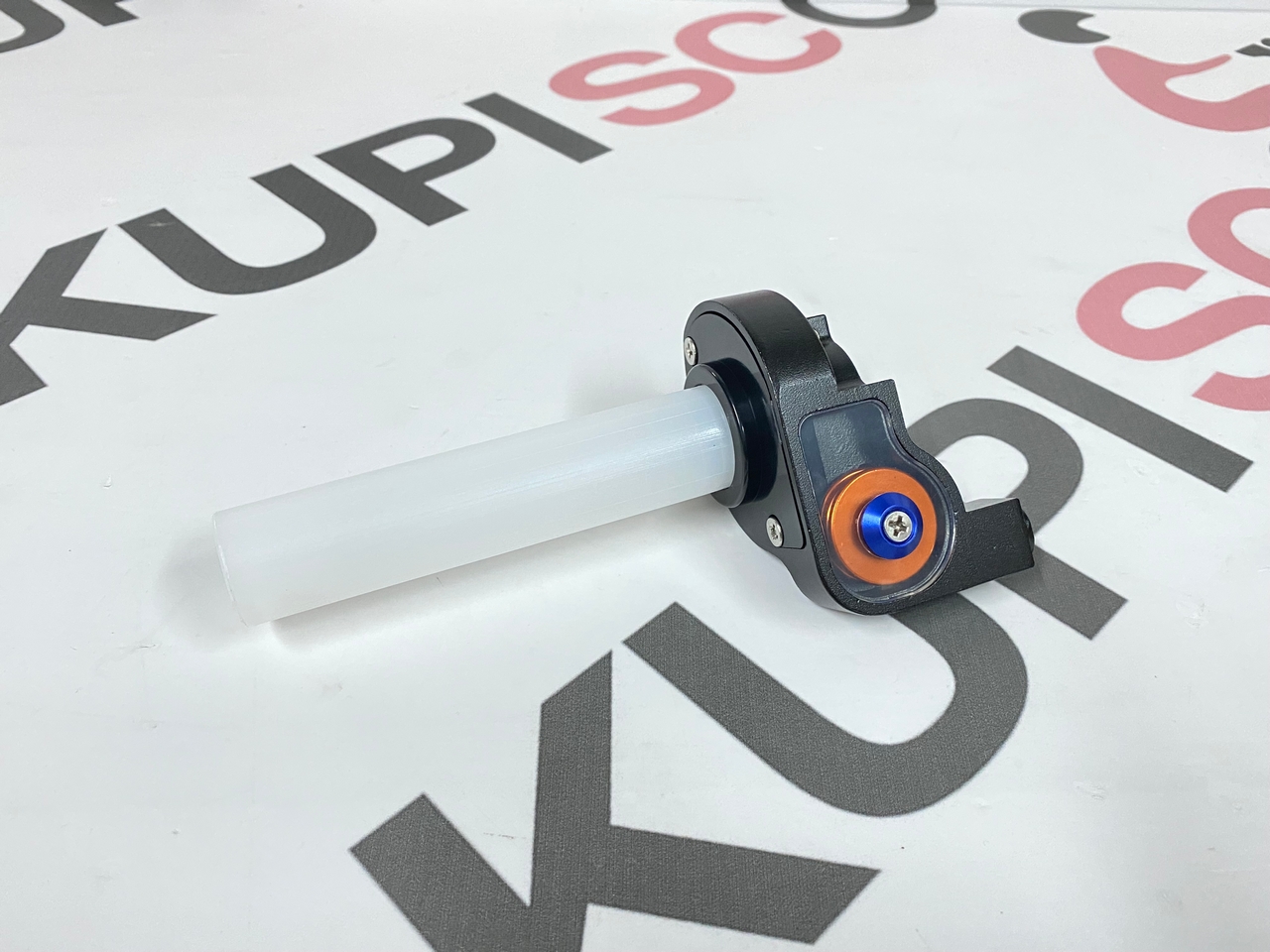 Ручка газа короткоходная питбайк IGP (оранжевый, IGP-027-3)