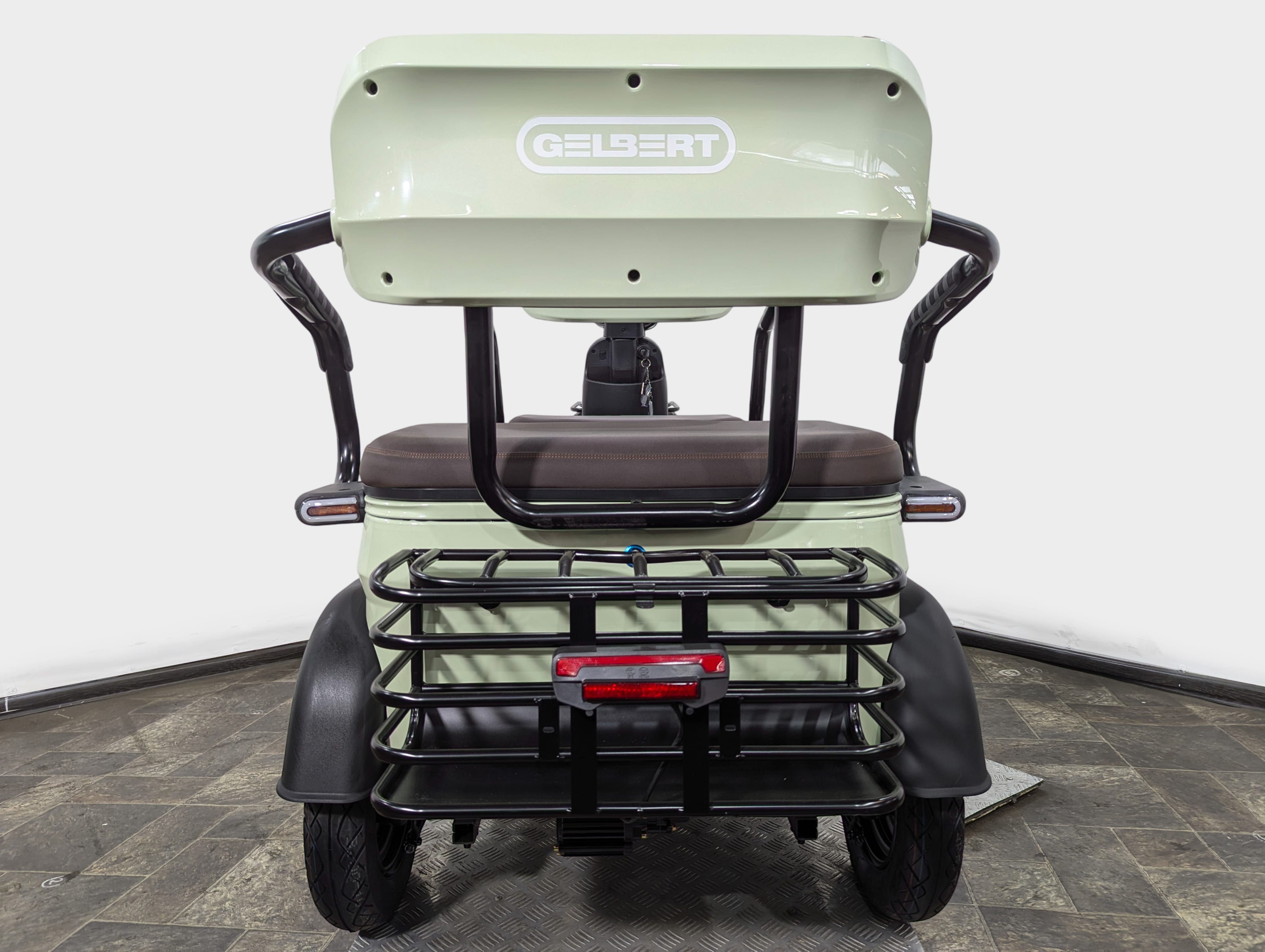 Электротрицикл Rutrike Gelbert Beta 60V 800Вт Бежевый (арт. rutrike-gelbert-beta-60v-bezhevyy)