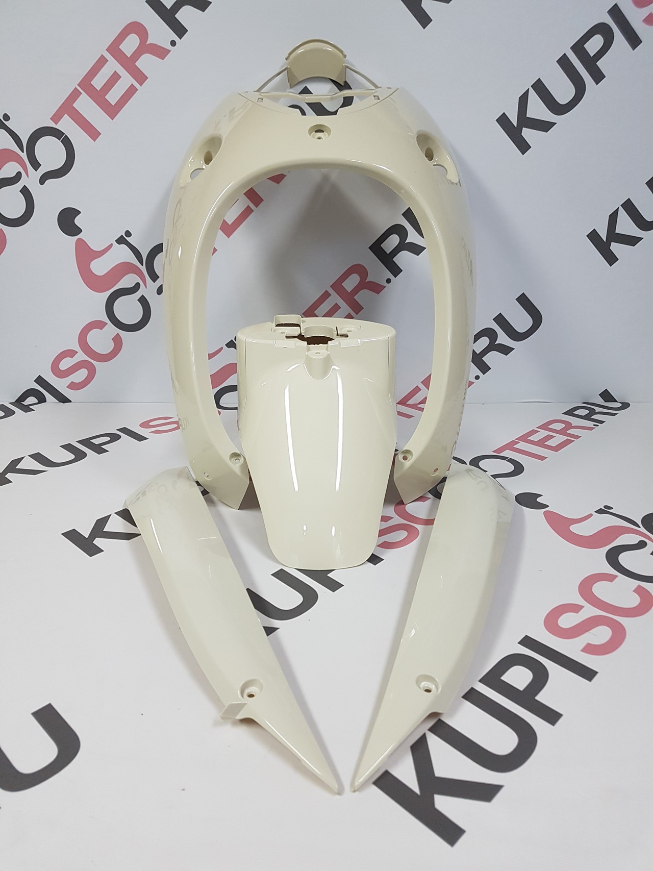 Комплект пластика Yamaha Vino 4T (SA26J, SA37J, SA54J, SA59J) Бежевый TW