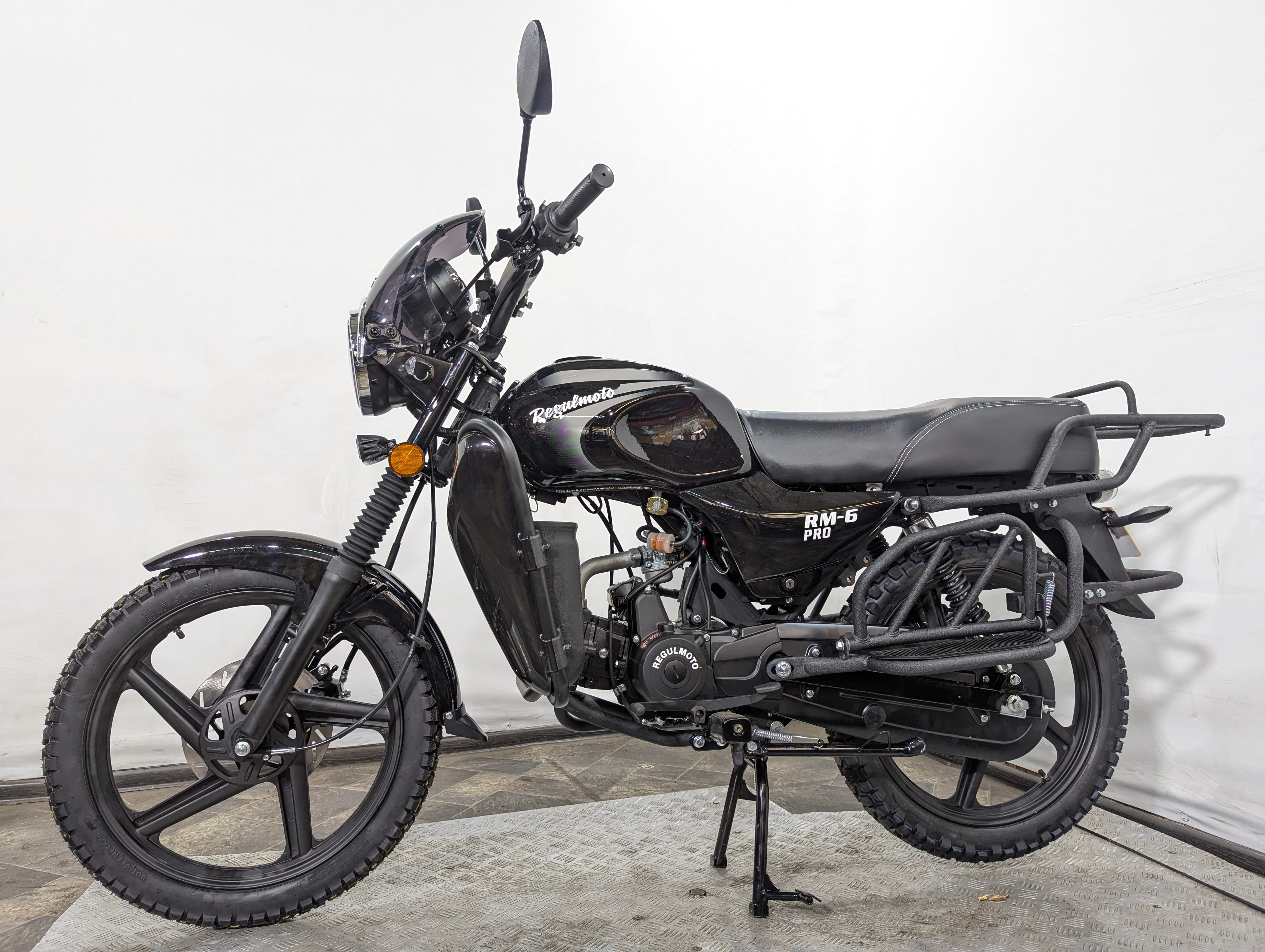 Мопед Regulmoto Alpha RM-6 PRO Черный  (арт. RM-6-black)