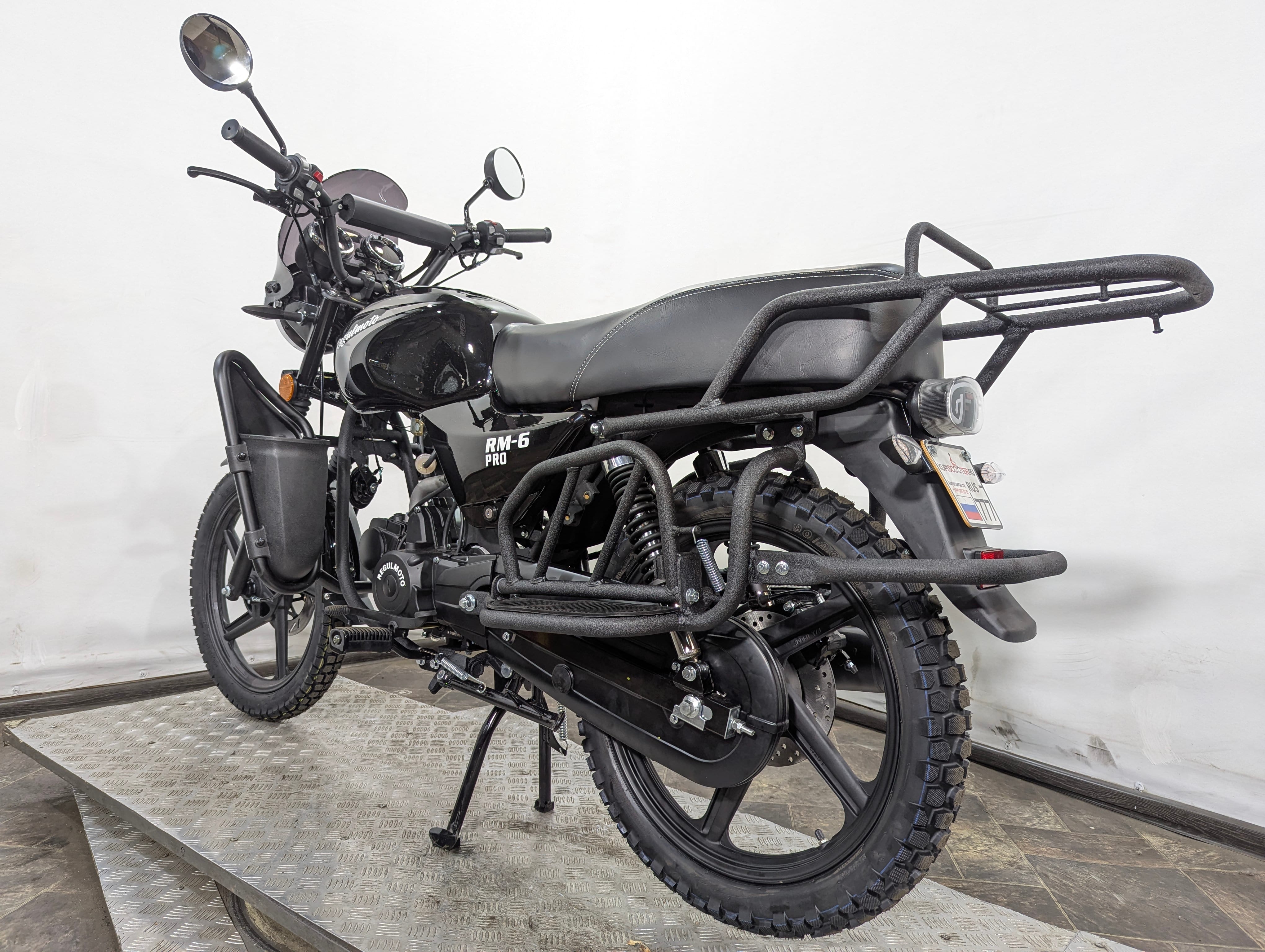 Мопед Regulmoto Alpha RM-6 PRO Черный  (арт. RM-6-black)