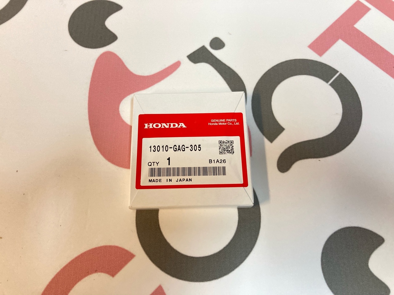 Кольца поршневые Honda Gyro Canopy TA02, Gyro X TD01, Gyro UP TA01 2T (13010-GAG-305) оригинал
