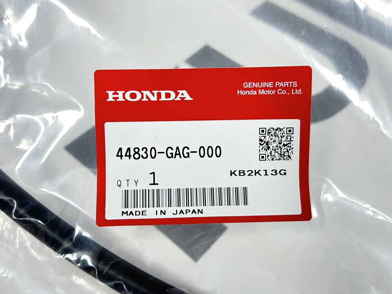 Трос спидометра (111 см.) Honda Gyro Canopy TA02 / TA03 (44830-GAG-000) оригинал
