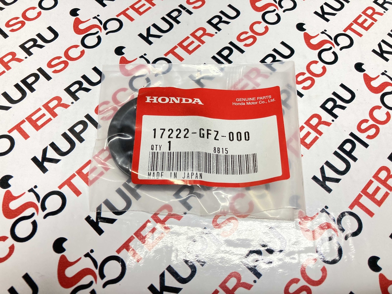 Резинка / пыльник крышки заднего крыла Honda Gyro Canopy TA03 (17222-GFZ-000) оригинал