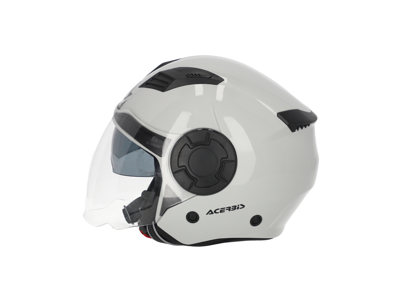 Шлем открытый с очками Acerbis JET VENTO 22-06 (серый глянец) L