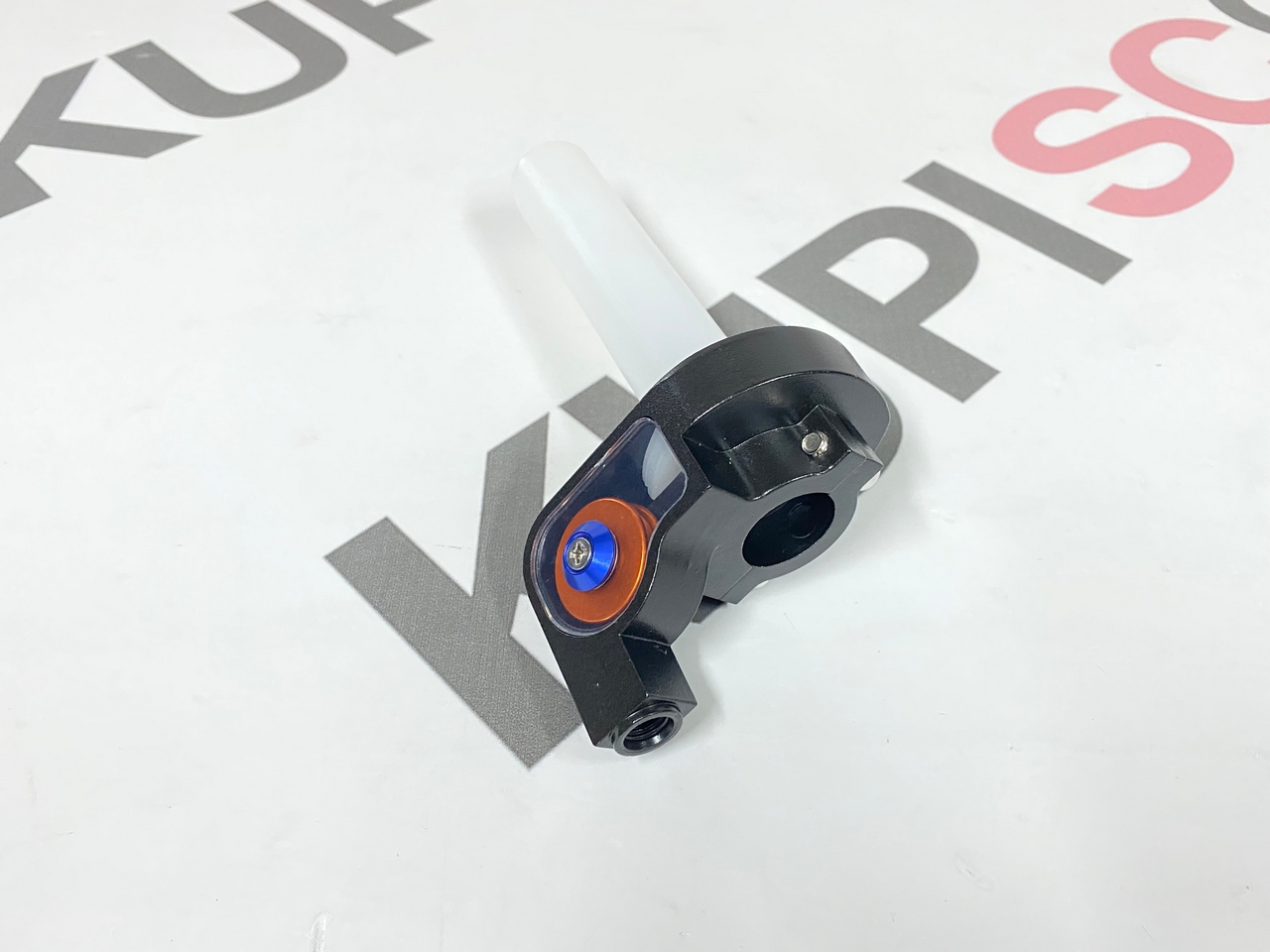 Ручка газа короткоходная питбайк IGP (оранжевый, IGP-027-3)