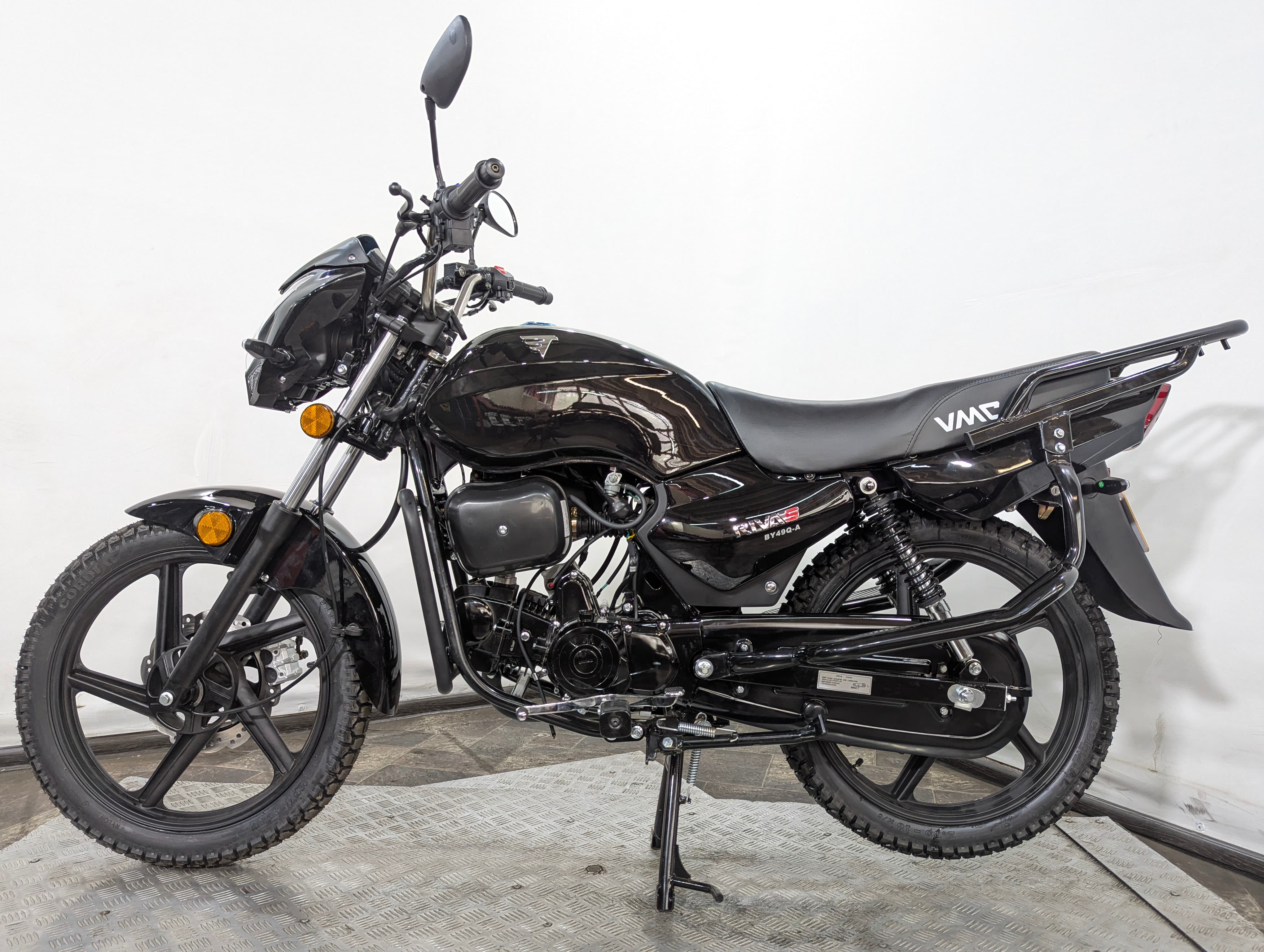 Мопед VMC (Vento) Riva S (49/125cc) Чёрный глянцевый
