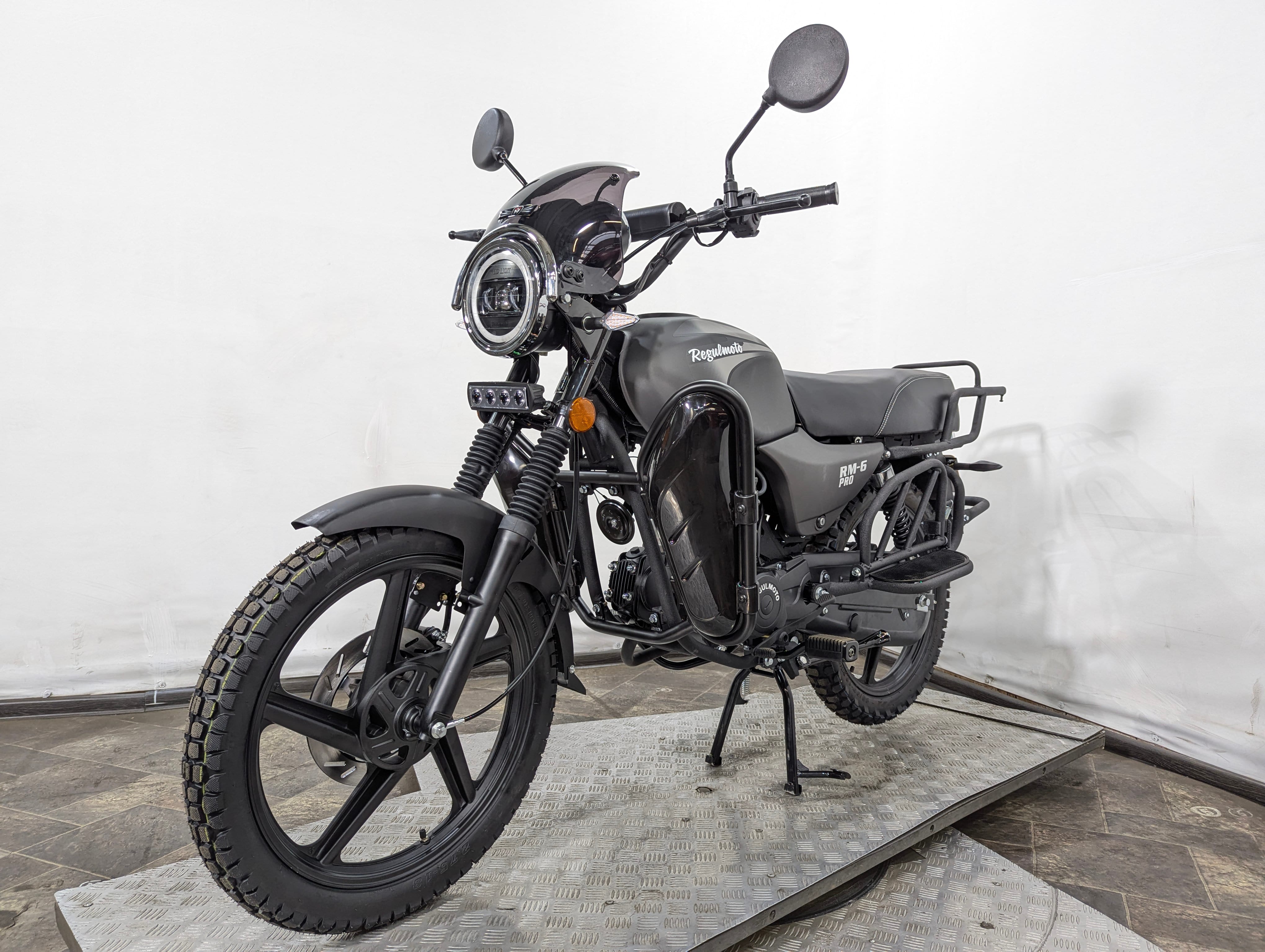 Мопед Regulmoto Alpha RM-6 PRO Серый (арт. RM-6-gray)