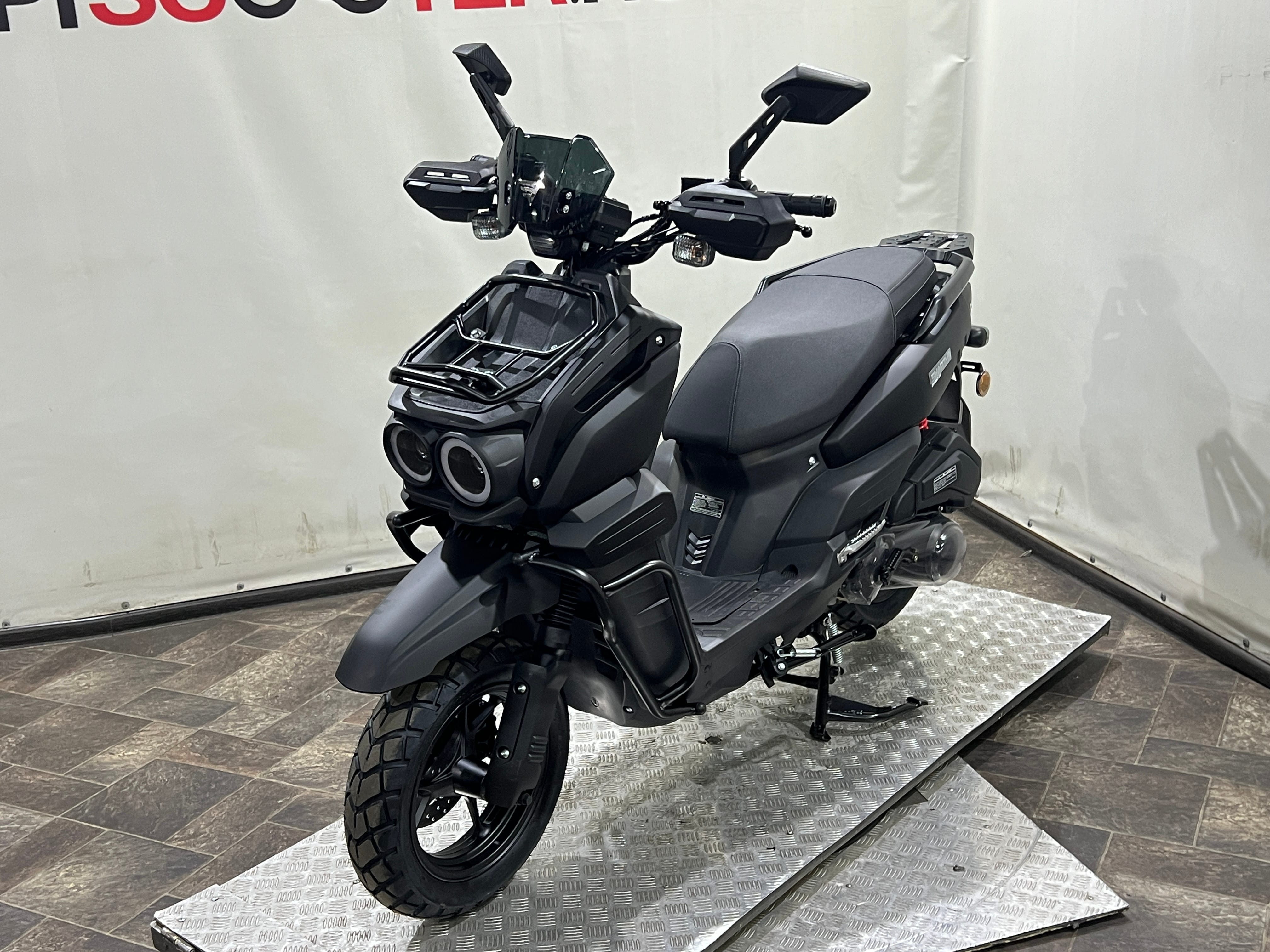 Скутер VMC (Vento) SMART 3 - (replica Yamaha BWS)  Черный матовый (арт. VMC_Sm3_black_matt)