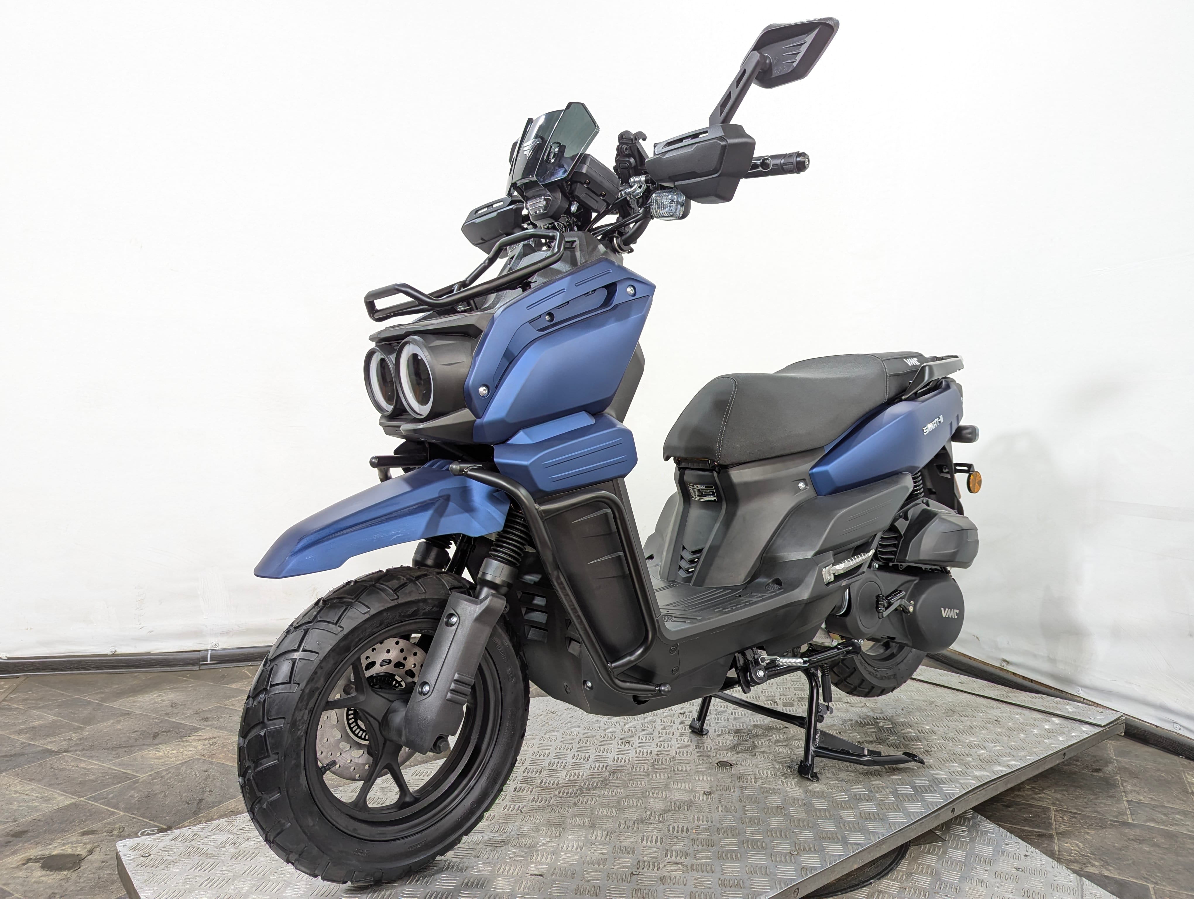 Скутер VMC (Vento) SMART 3  - (replica Yamaha BWS)  Синий матовый (арт. VMC_Sm3_blue_matt)
