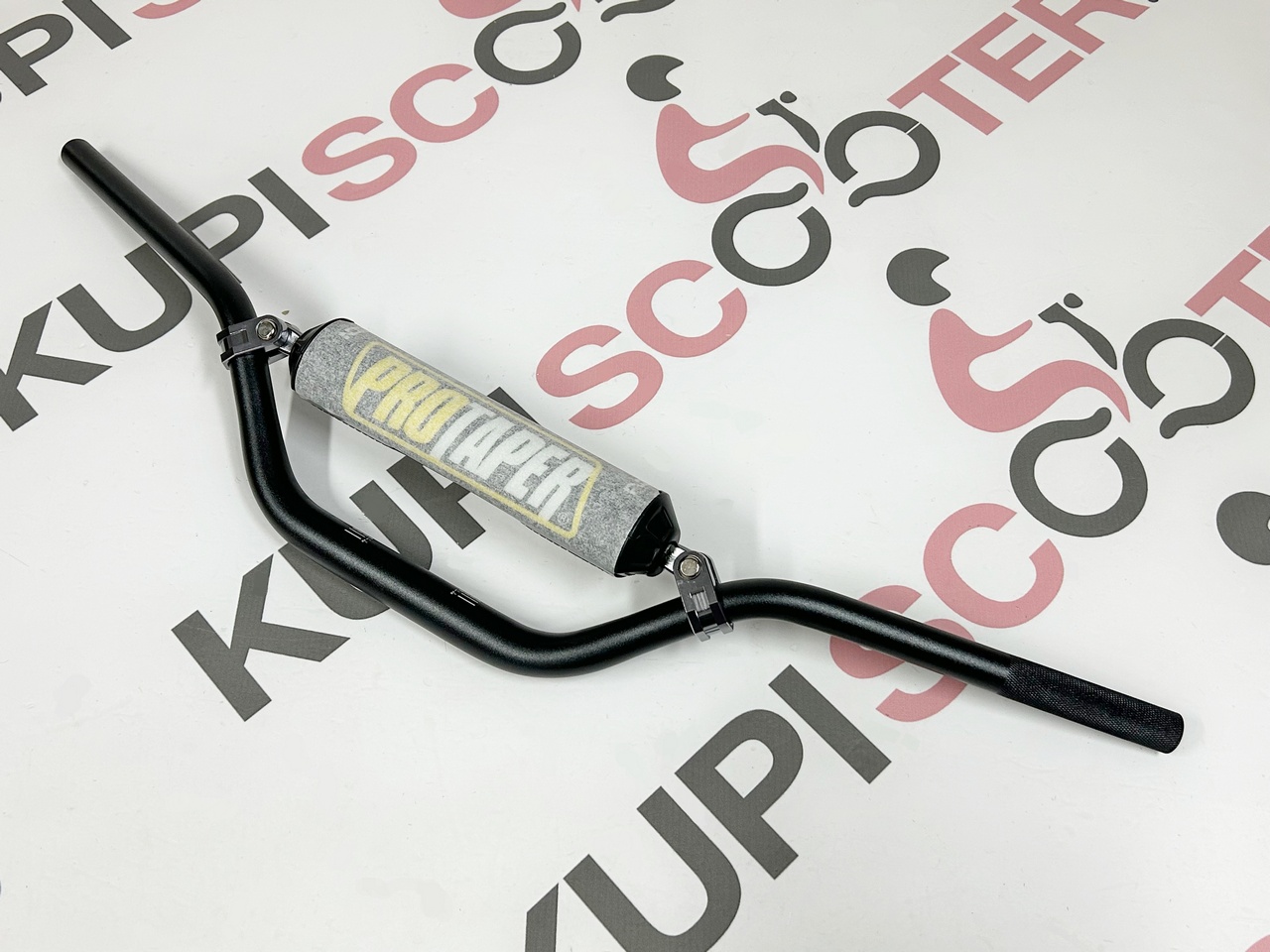 Руль алюминиевый 1-1/8 (28,6 мм.) IGP ProTaper c перемычкой высокий (790x170 мм.) черный, IGP-005-1