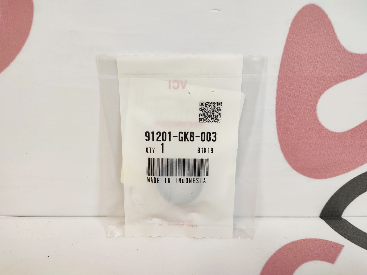 Сальник коленвала Honda 15,6х25,5х7 (91201-GK8-003) оригинал