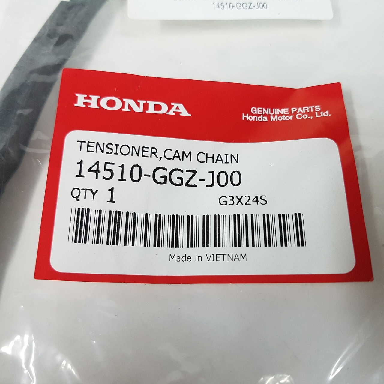 Успокоитель цепи верхний Honda Dunk AF74 / AF78, Tact AF75 / AF79, Giorno AF77 (14510-GGZ-J00) Оригинал