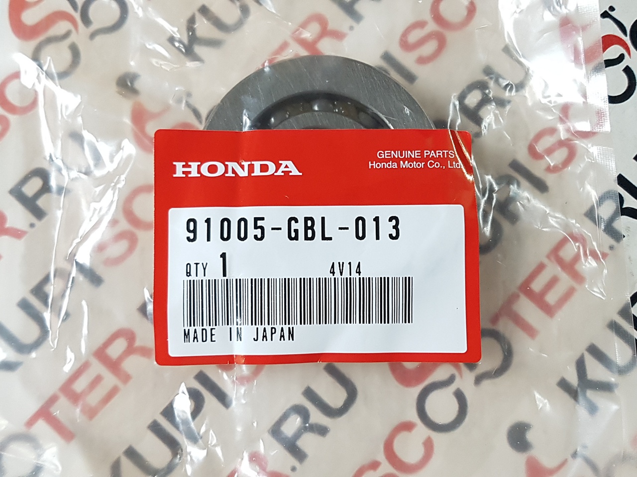Подшипник коленвала (56х20х12 мм.) Honda (91005-GW3-711, 91005-GBL-013) оригинал