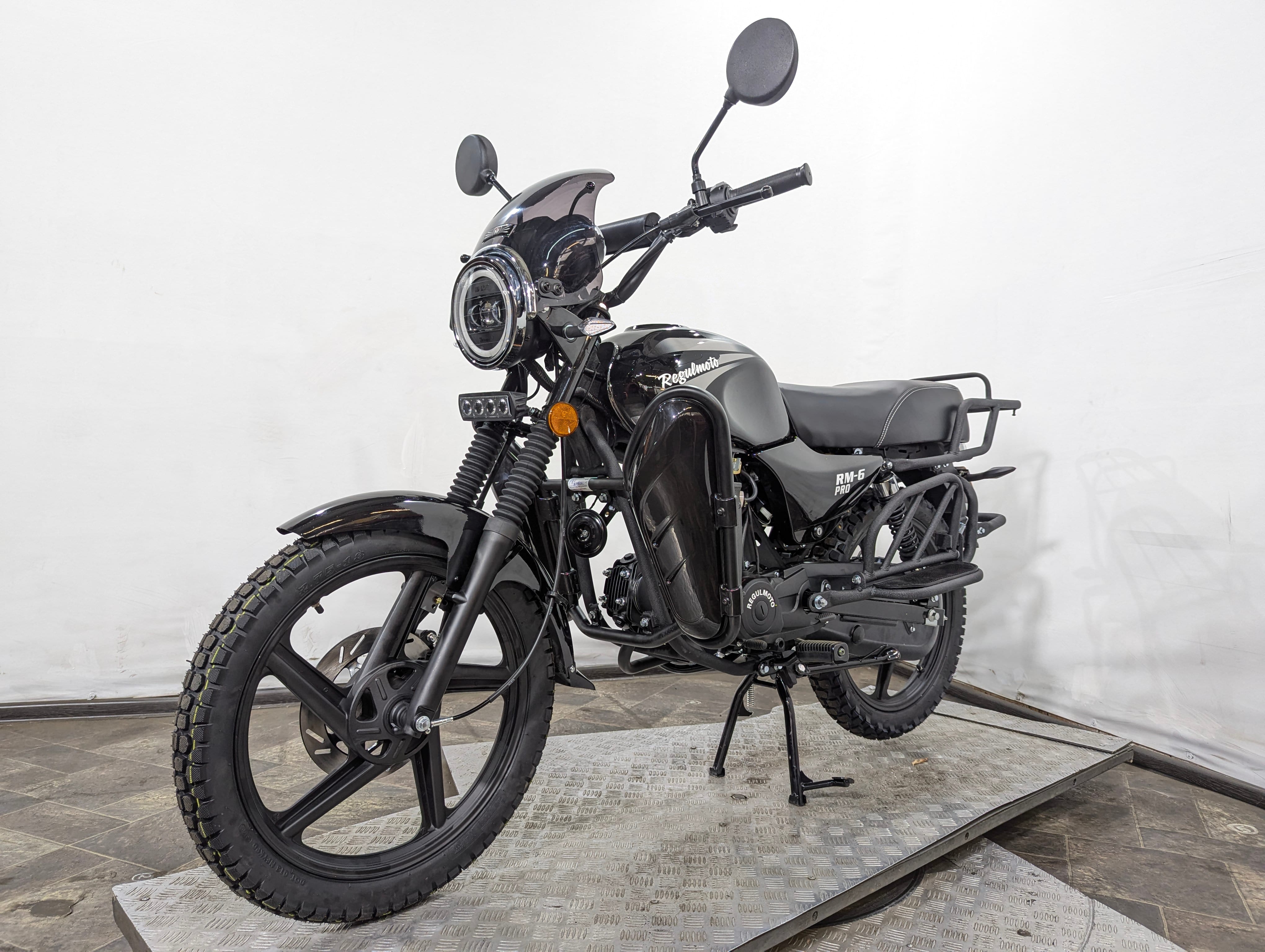 Мопед Regulmoto Alpha RM-6 PRO Черный  (арт. RM-6-black)