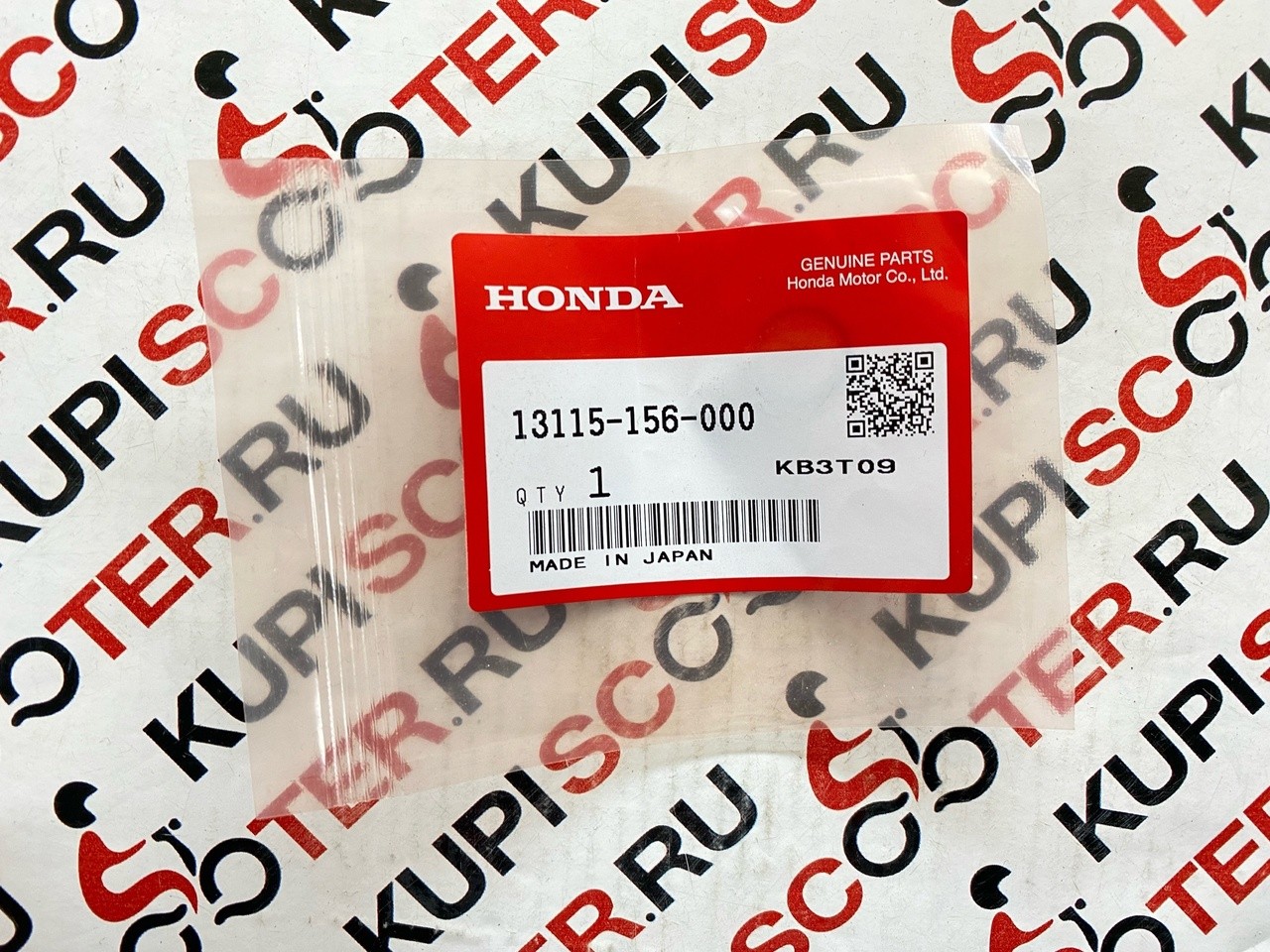 Поршневое стопорное кольцо пальца Honda AF18/24/34/35, Lead AF20/AF48/HF05 (13115-156-000) оригинал