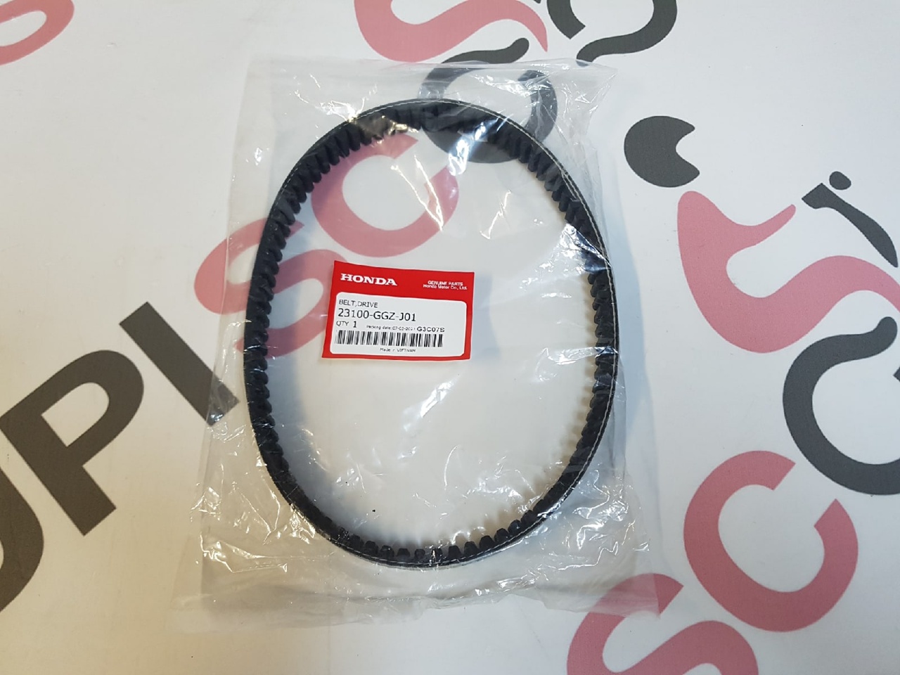 Ремень вариатора Honda Dunk AF74/78, Tact AF75/79, Giorno AF77, Yamaha Jog AY01, Vino AY02  (23100-GGZ-J01) оригинал