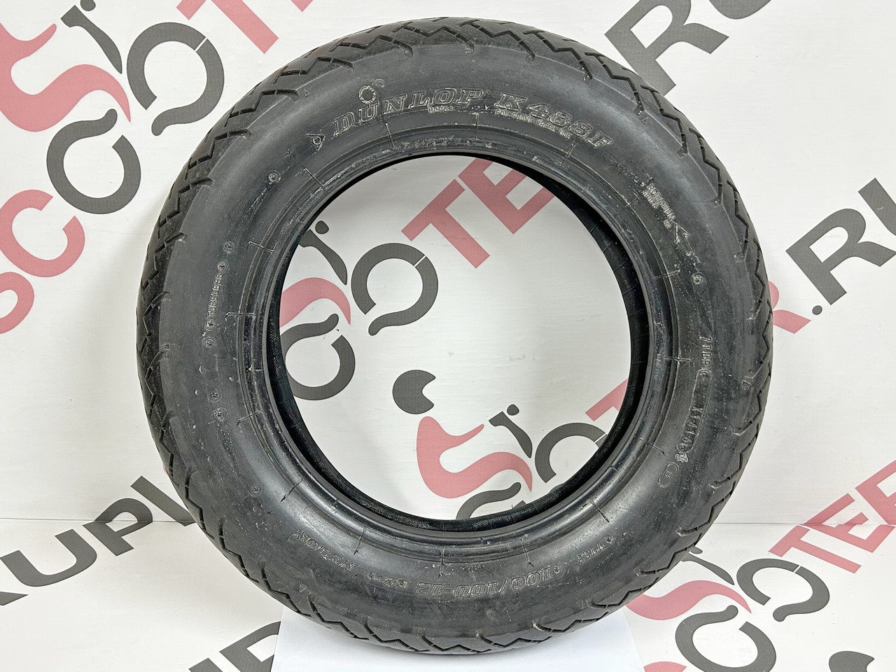 Покрышка 100/100-12 DUNLOP K488F 62J TL Б/У