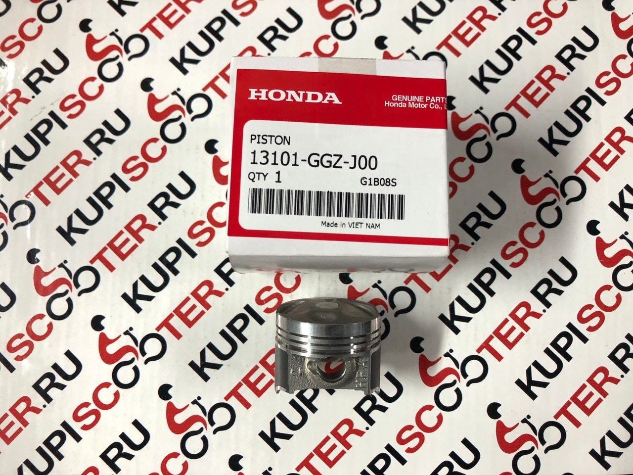 Поршень Honda Benly AA05, Tact AF75 / AF79, Dunk AF74 / AF78 (13101-GGZ-J00) оригинал
