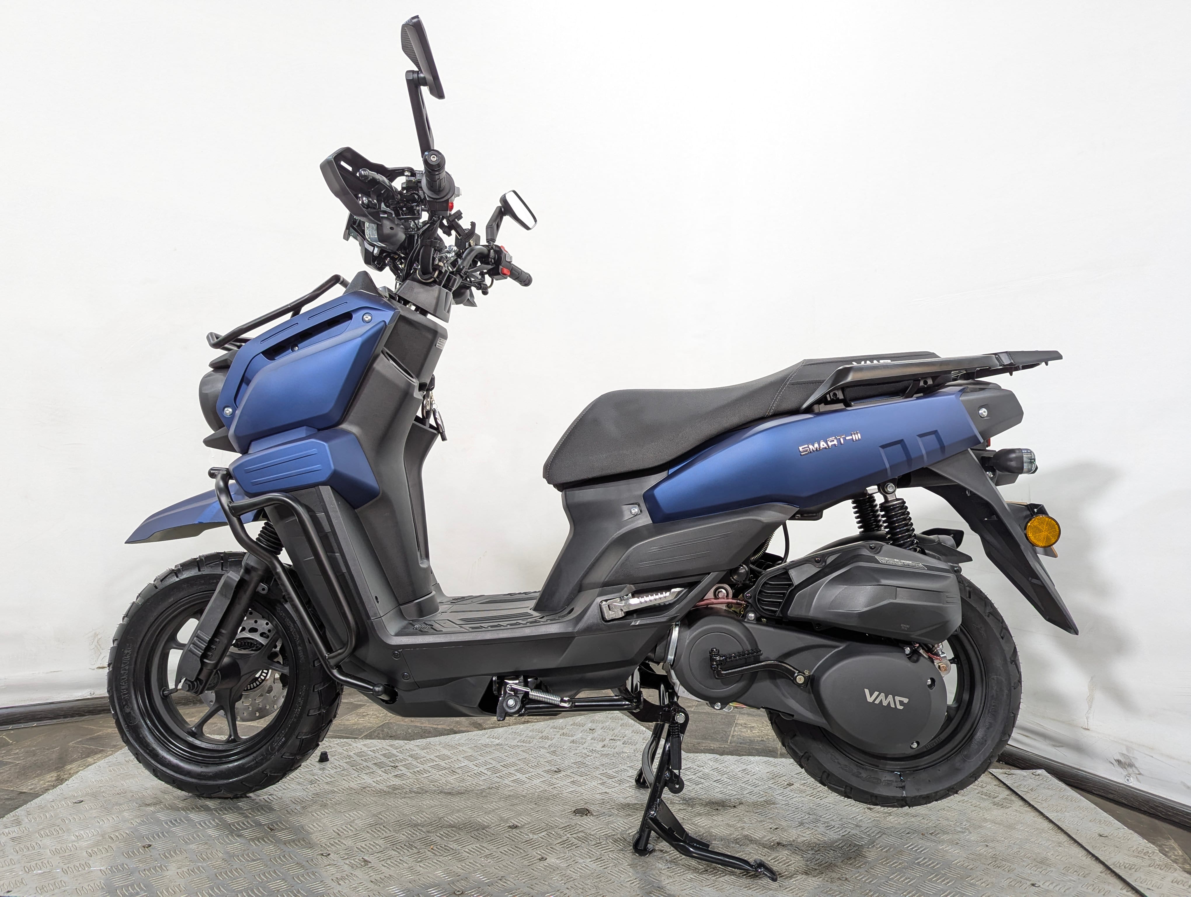Скутер VMC (Vento) SMART 3  - (replica Yamaha BWS)  Синий матовый (арт. VMC_Sm3_blue_matt)