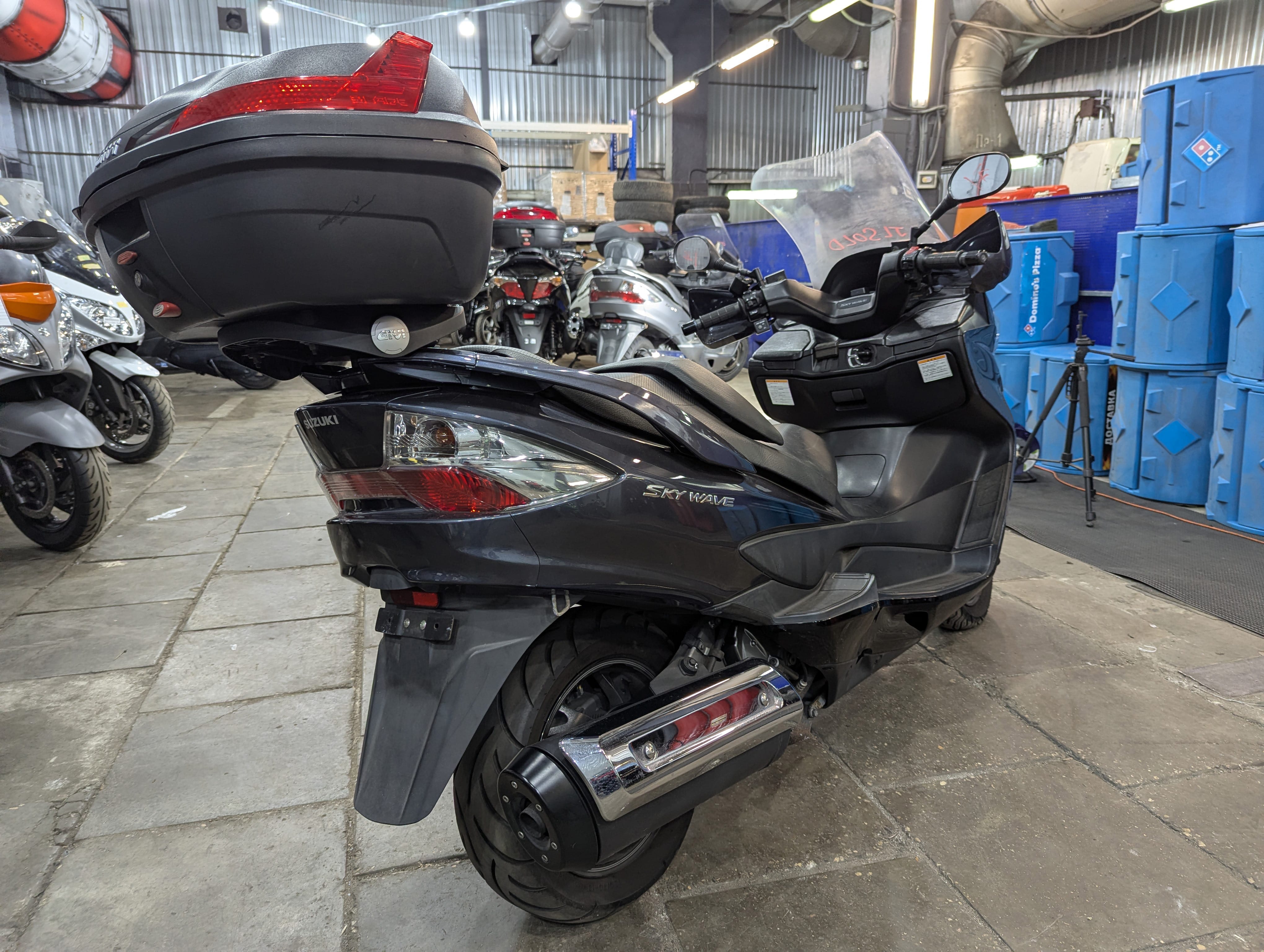 Скутер Suzuki Skywave 400 CK45A 2012 г. в. (арт. 123SB14)