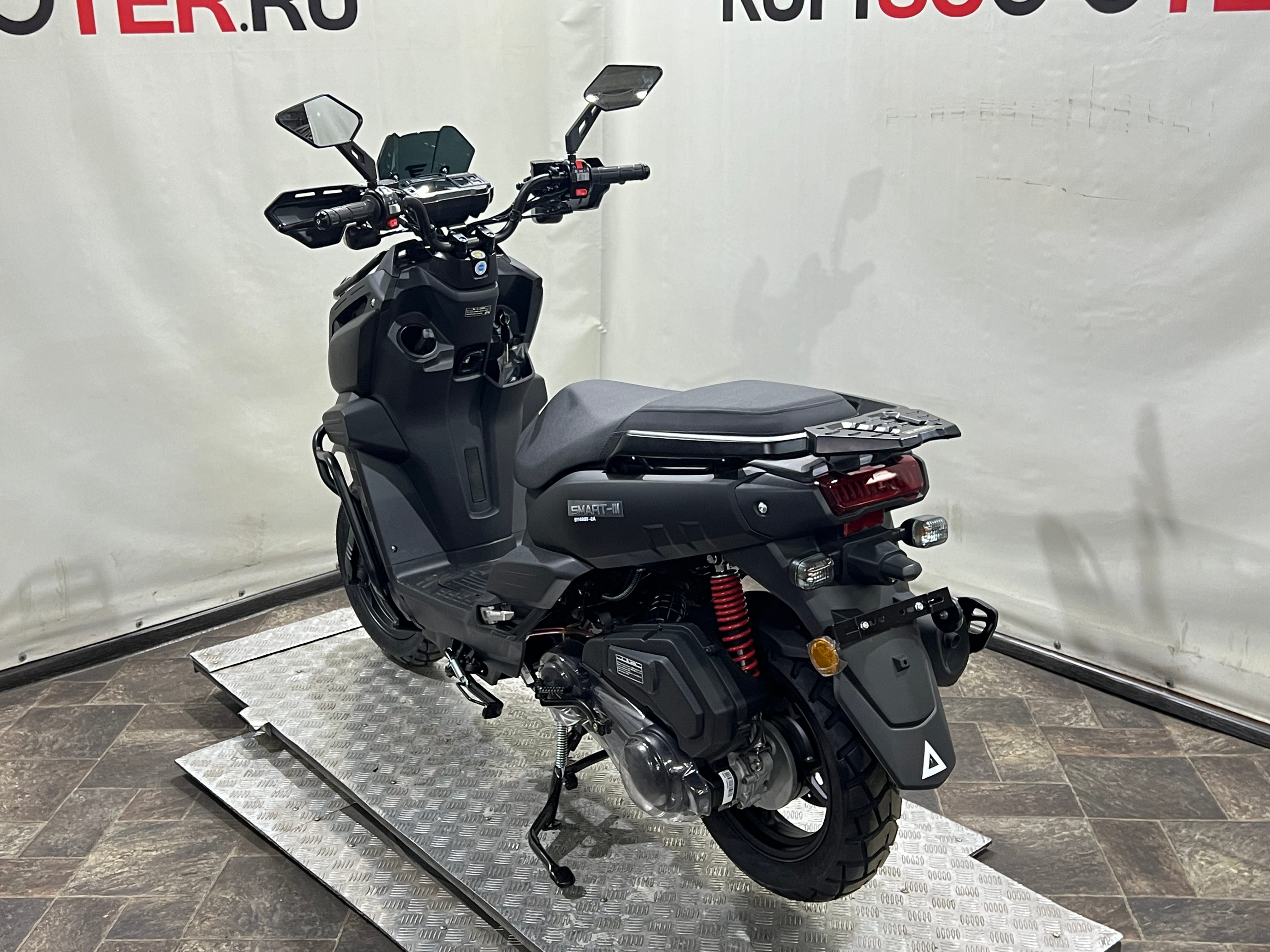 Скутер VMC (Vento) SMART 3 - (replica Yamaha BWS)  Черный матовый (арт. VMC_Sm3_black_matt)