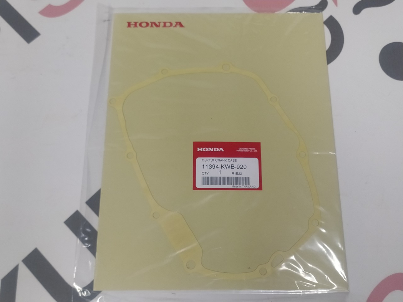 Прокладка крышки сцепления Honda Super Cub AA04 (11394-KWB-920; 11394-K58-TC0) оригинал