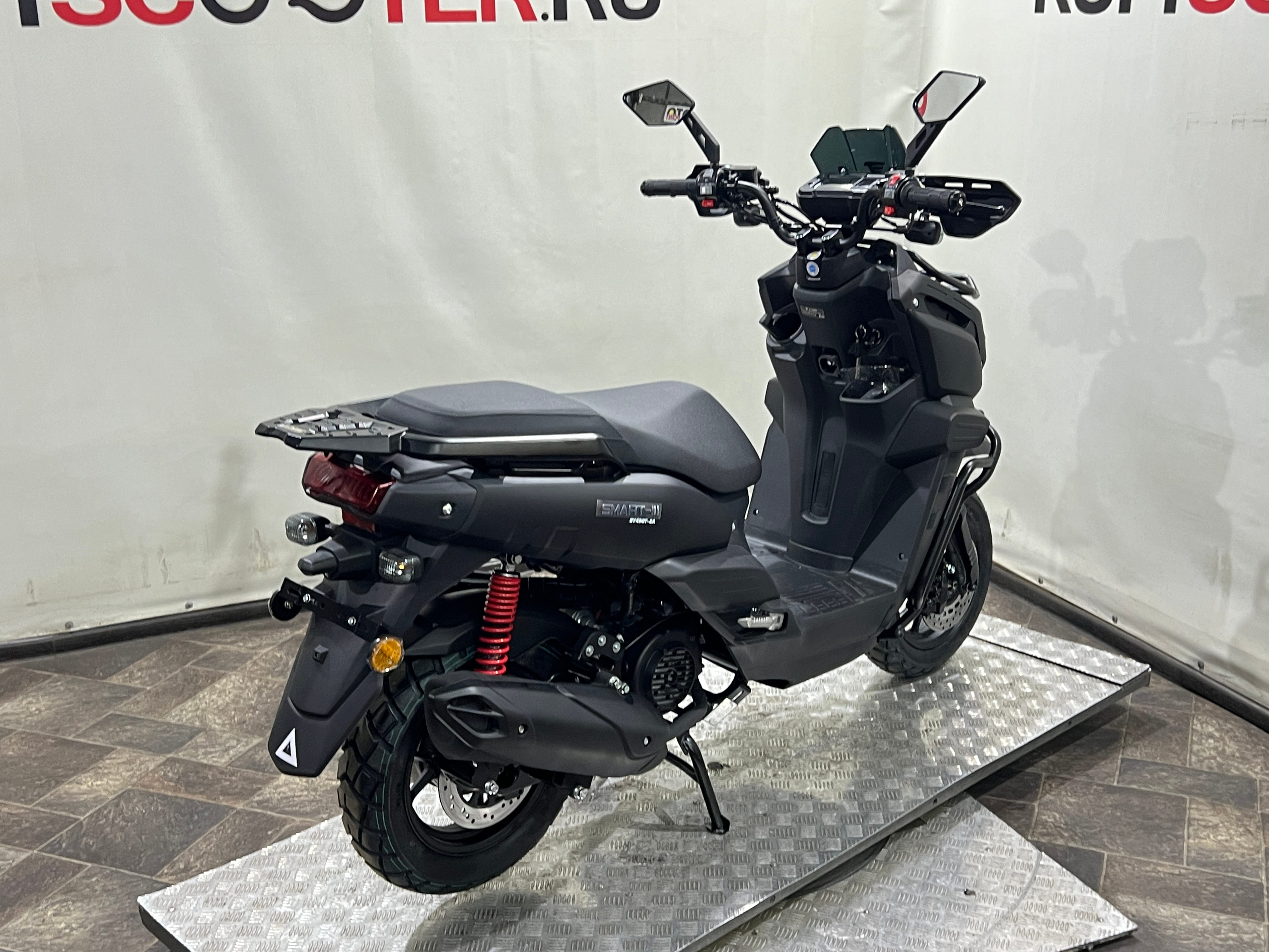 Скутер VMC (Vento) SMART 3 - (replica Yamaha BWS)  Черный матовый (арт. VMC_Sm3_black_matt)