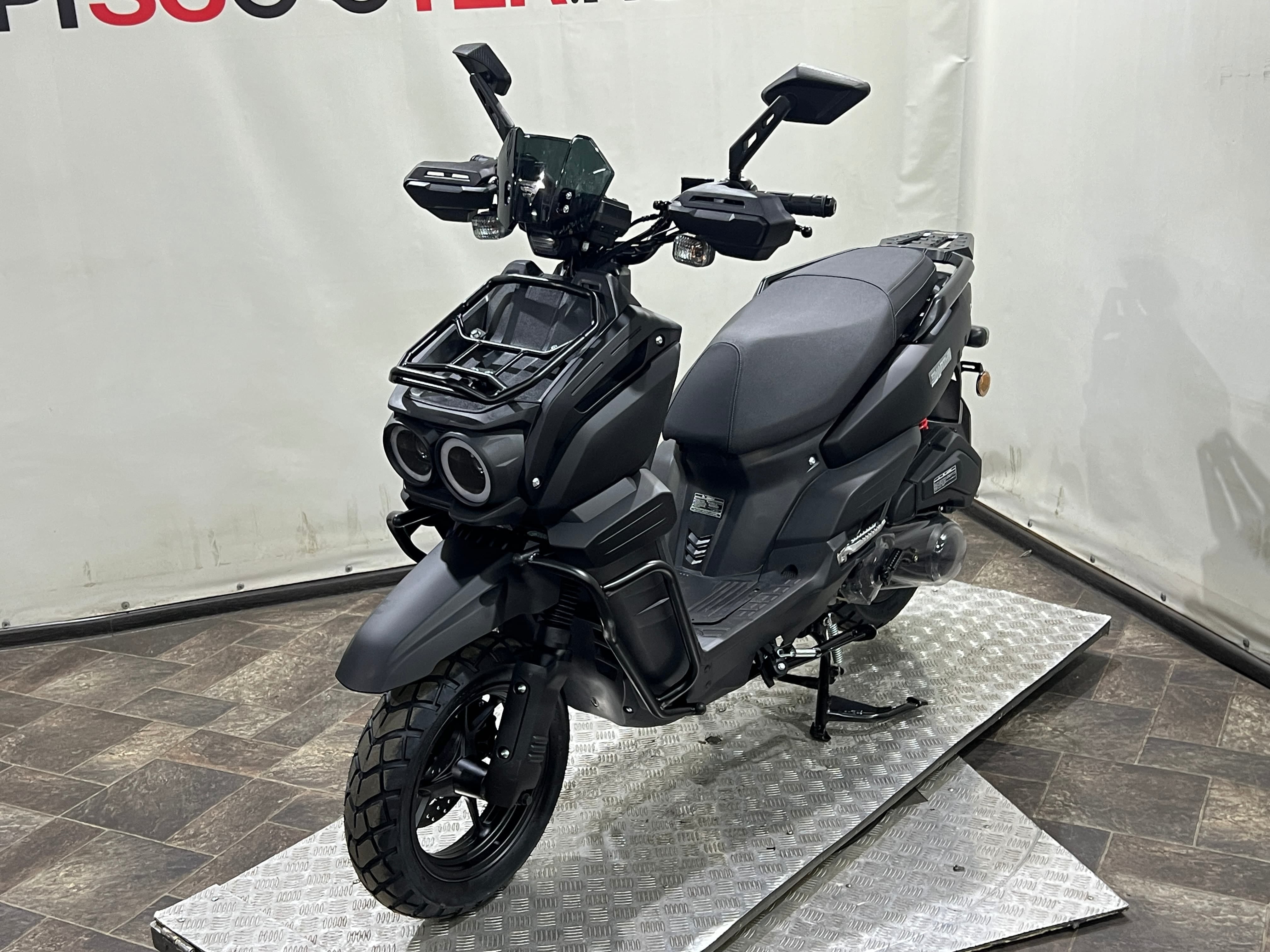 Скутер VMC (Vento) SMART 3 - (replica Yamaha BWS)  Черный матовый (арт. VMC_Sm3_black_matt)