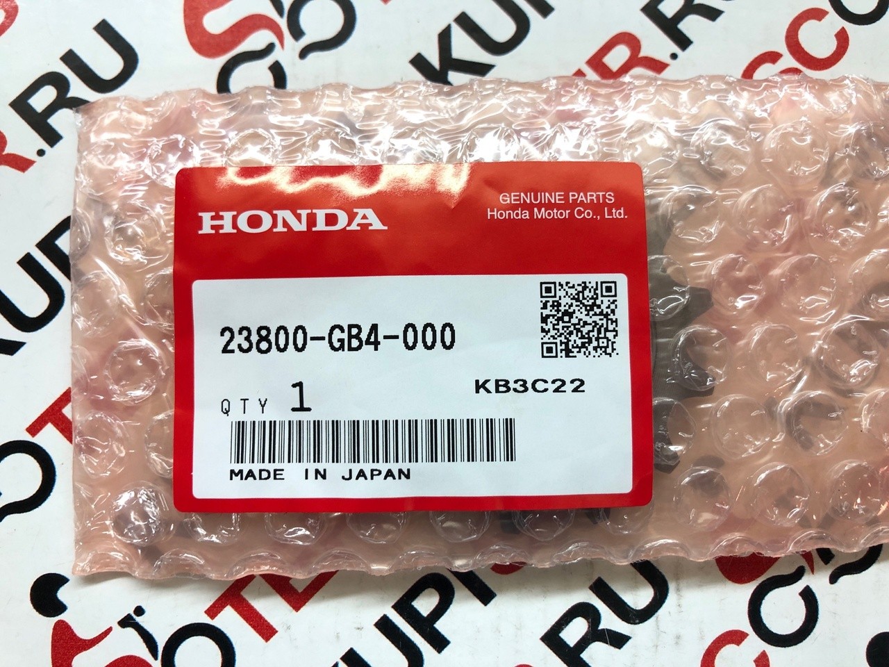 Звезда ведущая (13T) Honda Super Cub 50 AA01 (23800-GB4-000) оригинал