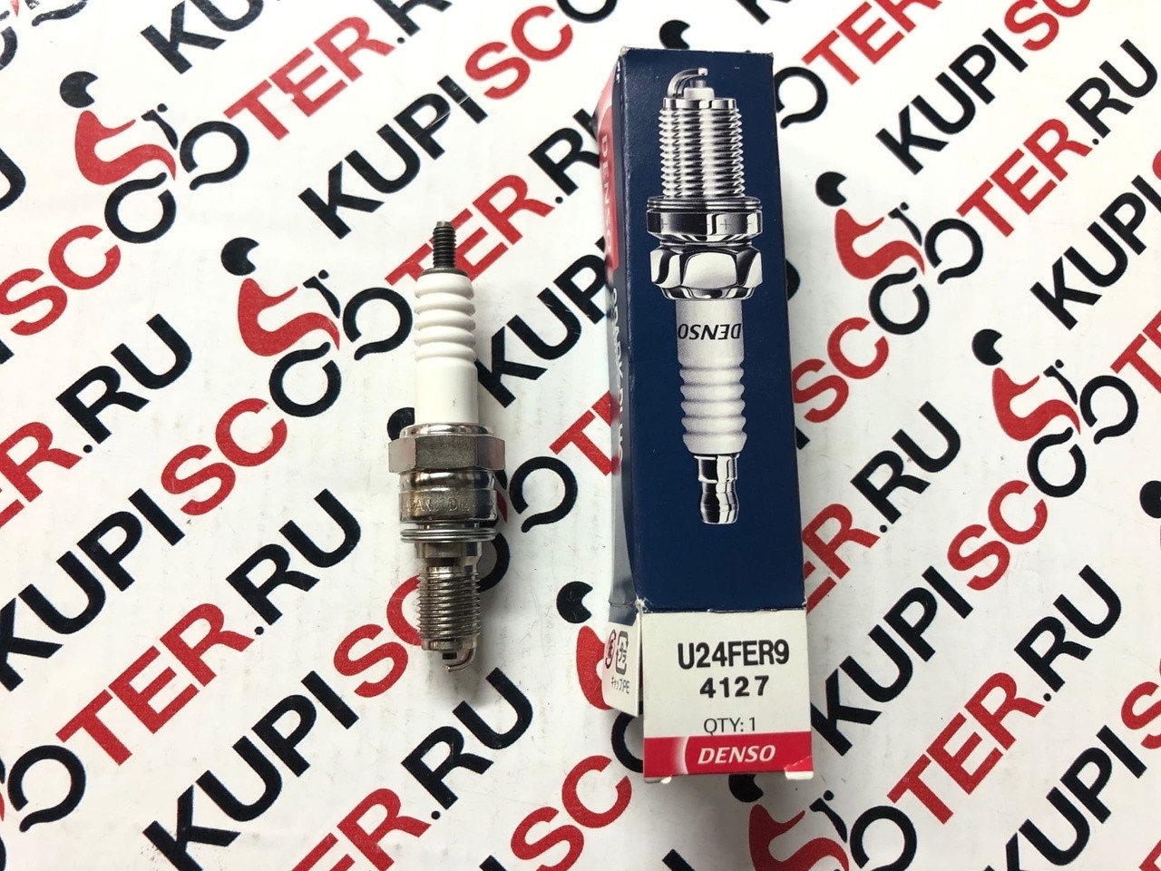 Свеча зажигания Denso 4127 U24FER9 (аналог CR8EH-9 NGK 5666)