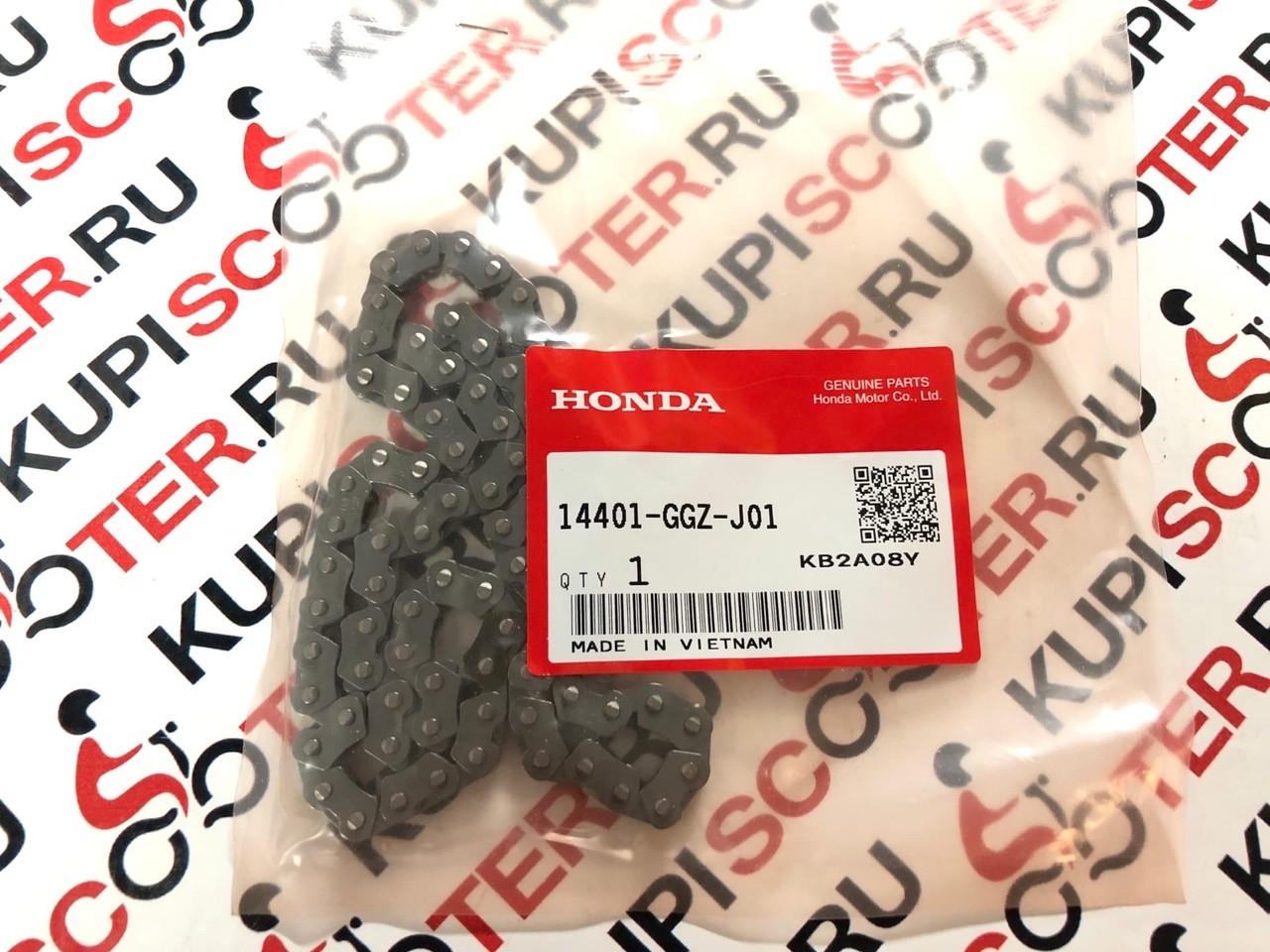 Цепь ГРМ Honda Dunk AF74 / AF78, Benly AA05, Tact AF75 / AF79, Giorno AF77 (14401-GGZ-J01) оригинал