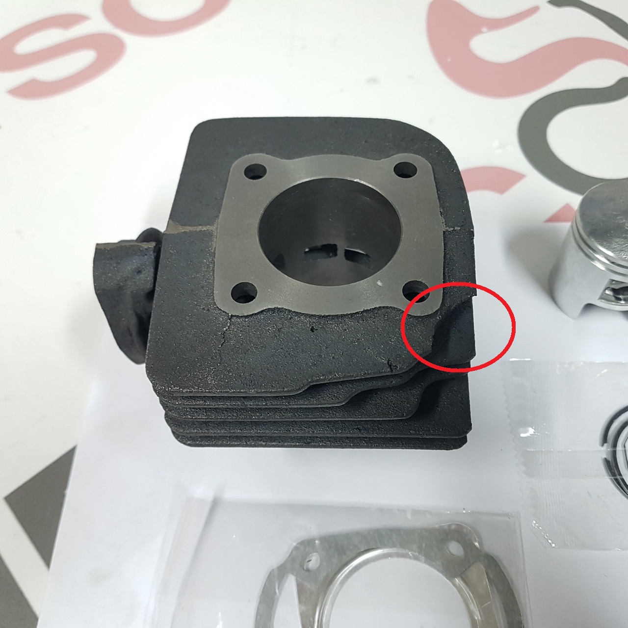 ЦПГ   Suzuki AD50  (d-41, p-10) STD  (С ДЕФЕКТОМ!) CN