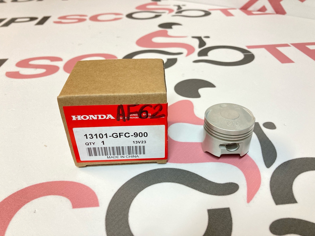 Поршень Honda Dio AF62, Today AF61/67 (13101-GFC-900) Оригинал