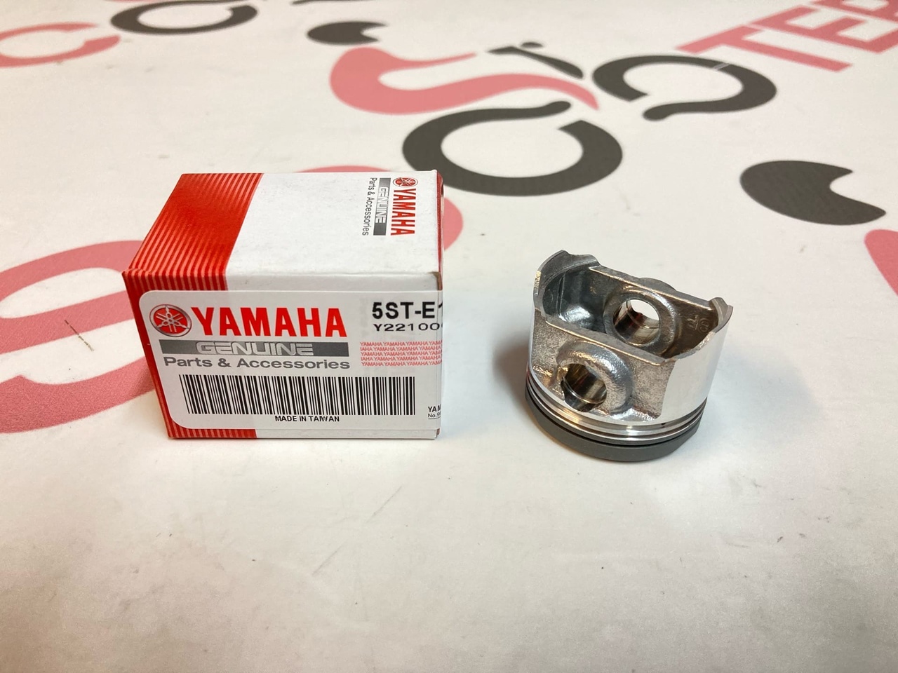 Поршень STD Yamaha Vino SA26J / SA36J / SA39J, Vox SA31J, BWS, Gear UA06J 4T  (5ST-E1631-00) оригинал