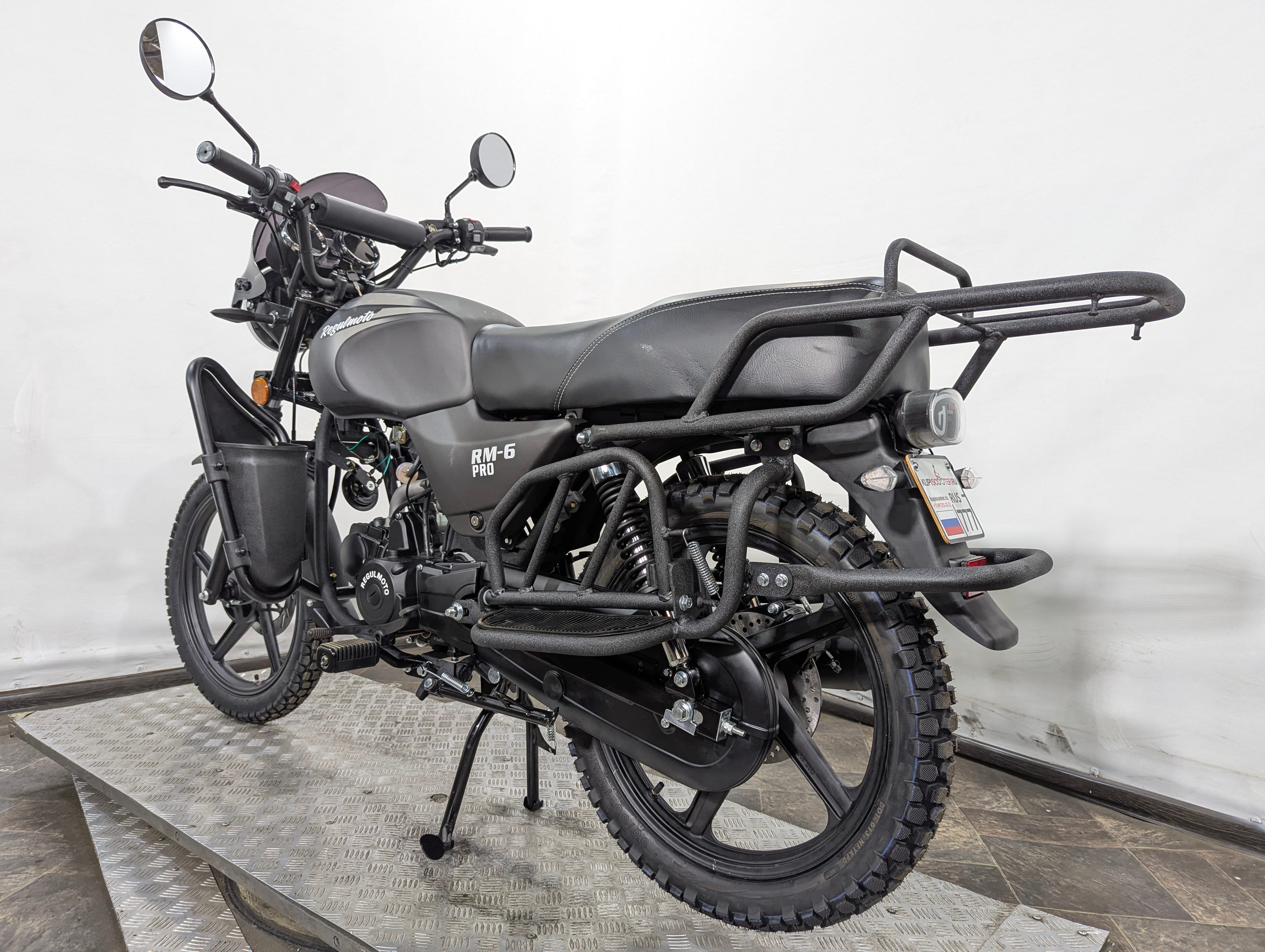 Мопед Regulmoto Alpha RM-6 PRO Серый (арт. RM-6-gray)