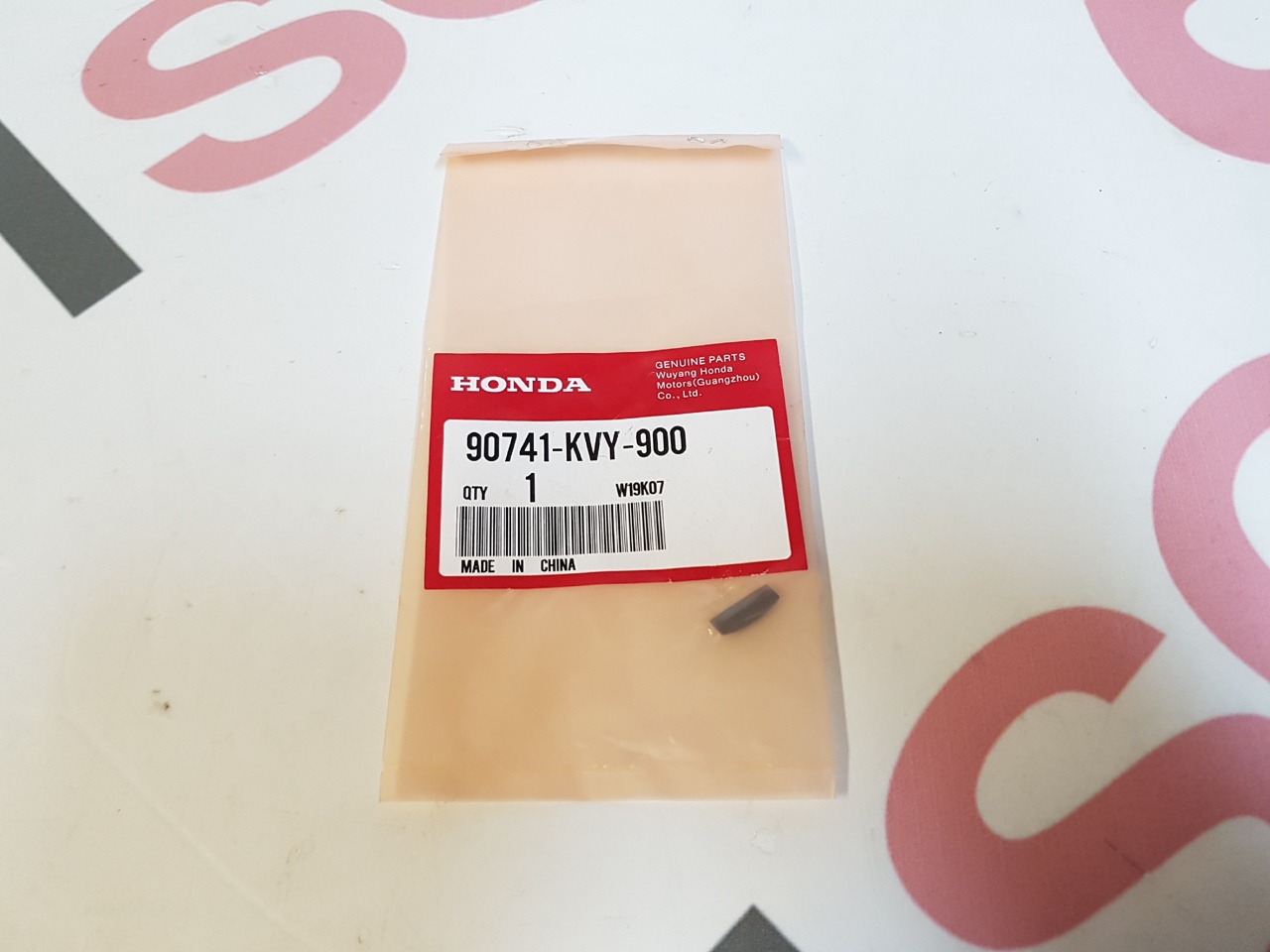 Шпонка коленвала Honda Dio 110 JF31 (90741-KVY-900) оригинал