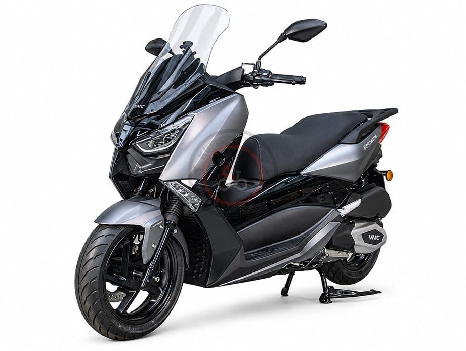 Скутер VMC XMAX BY150T-5A 149cc СЕРИЯ T2500-2, с ABS серый (арт. vmc-xmax-abs-matt-gray)