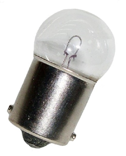 Лампа поворота G18 12V 10W цоколь 1 конт. прозрачная BA15S CN