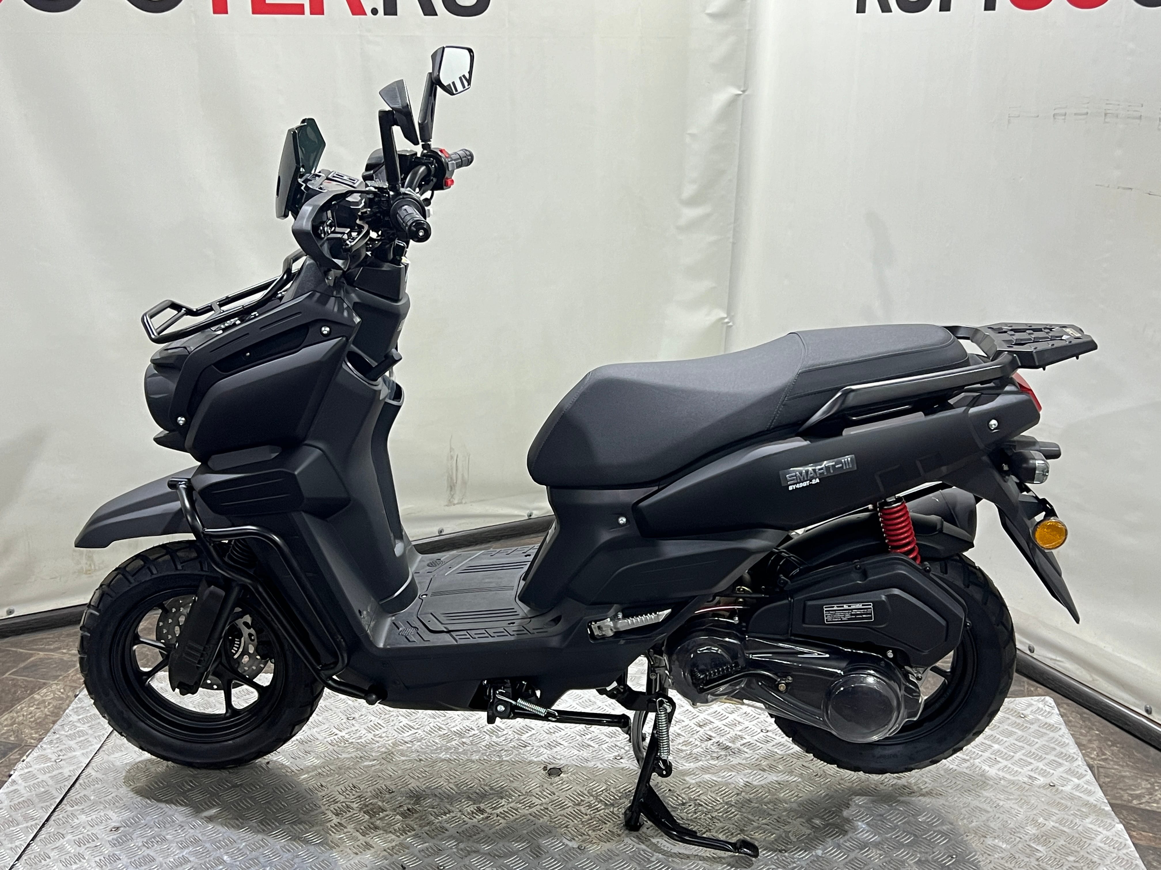 Скутер VMC (Vento) SMART 3 - (replica Yamaha BWS)  Черный матовый (арт. VMC_Sm3_black_matt)
